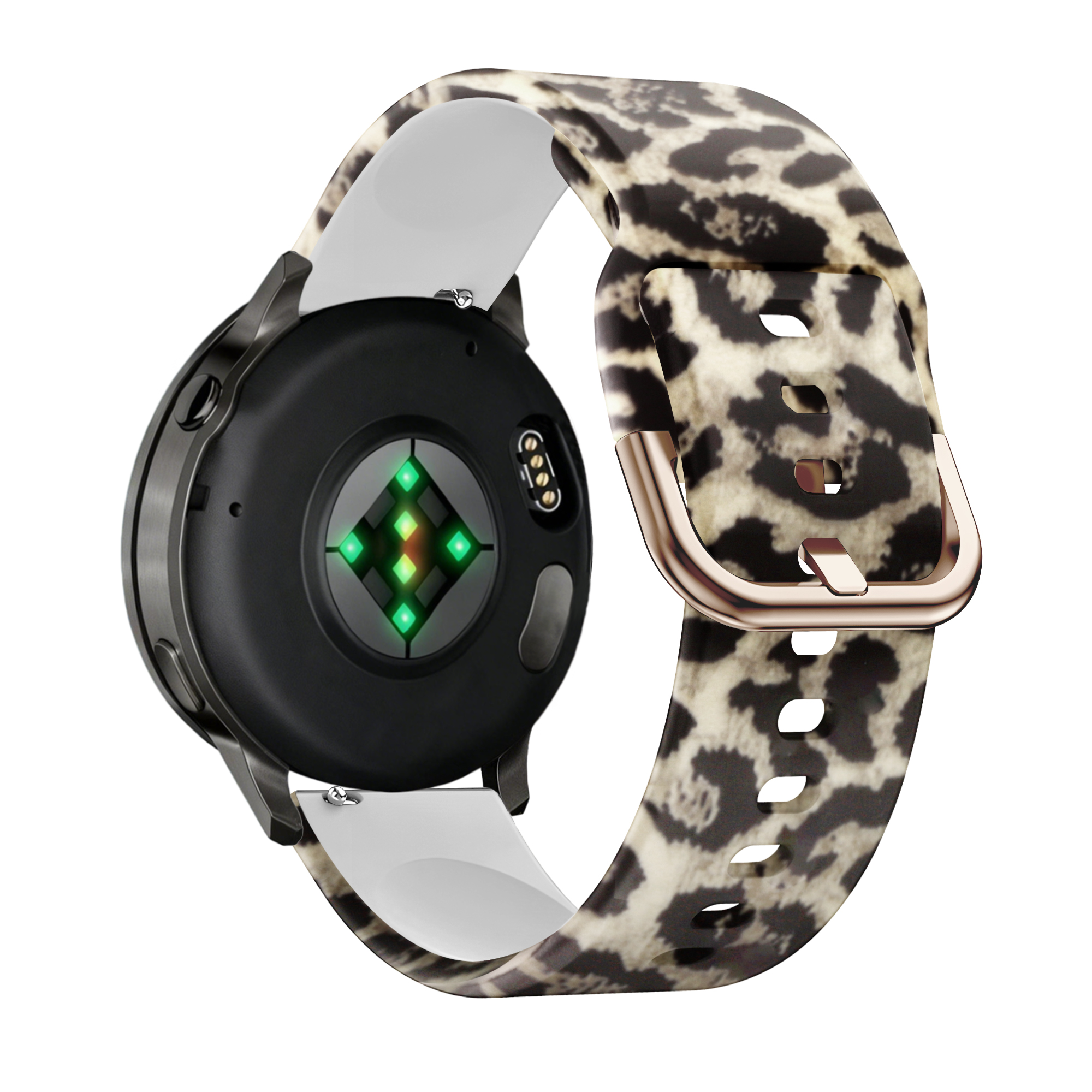 Bandz Garmin Vivoactive 3 Silikonarmband 'Lucky Leopard'
