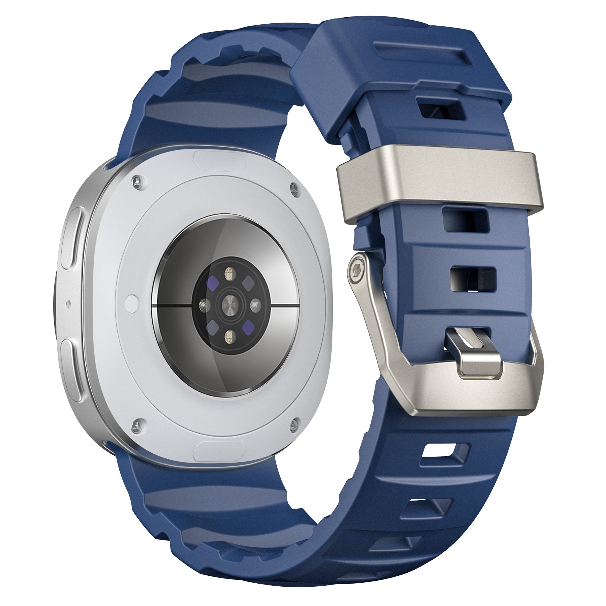 Samsung Galaxy Watch 8 - 44mm Extreme Silikonarmband (Dunkel Blau)