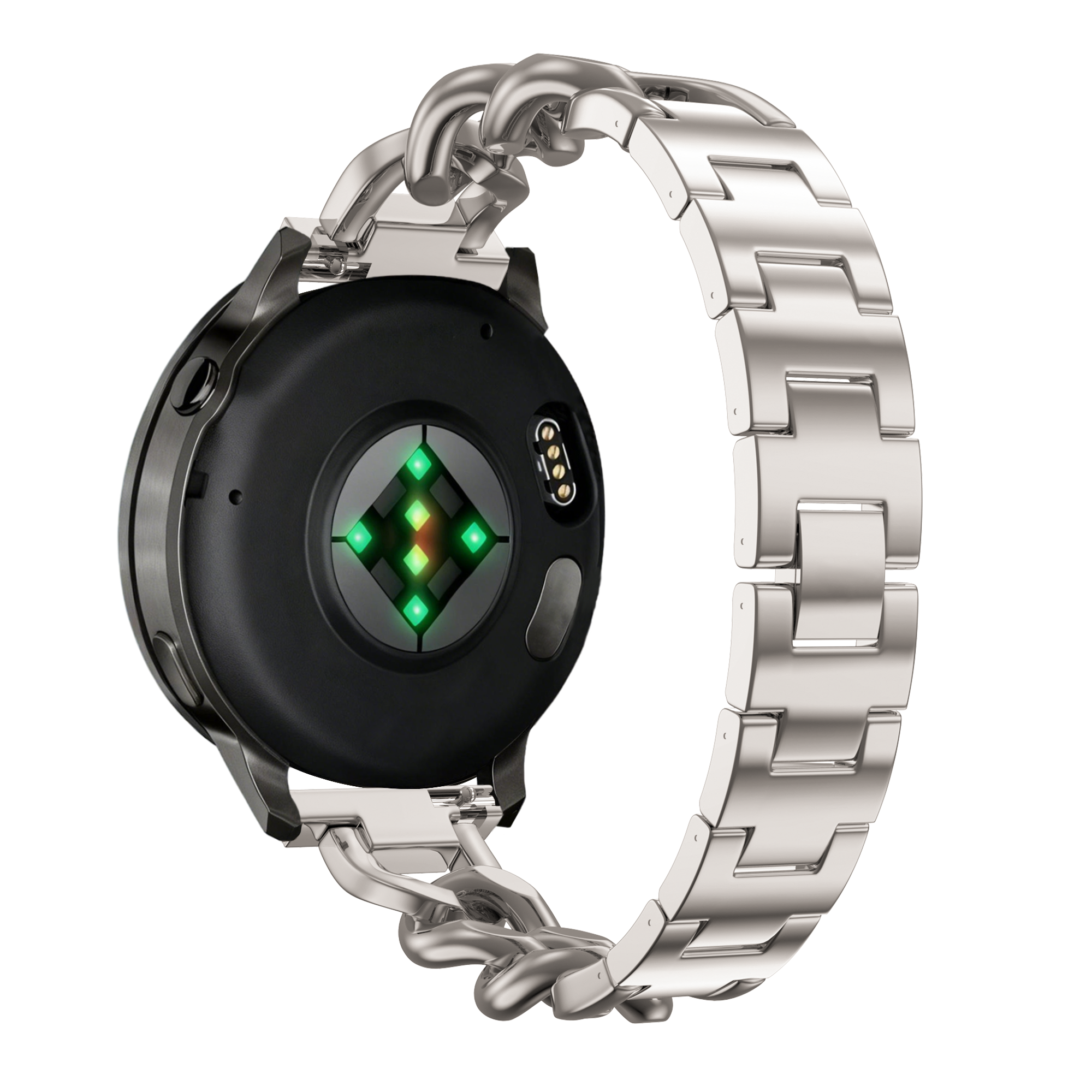 Bandz ICE Smart ST 2.0 Round 1.20 Metallarmband 'Chains' (Polarstern)