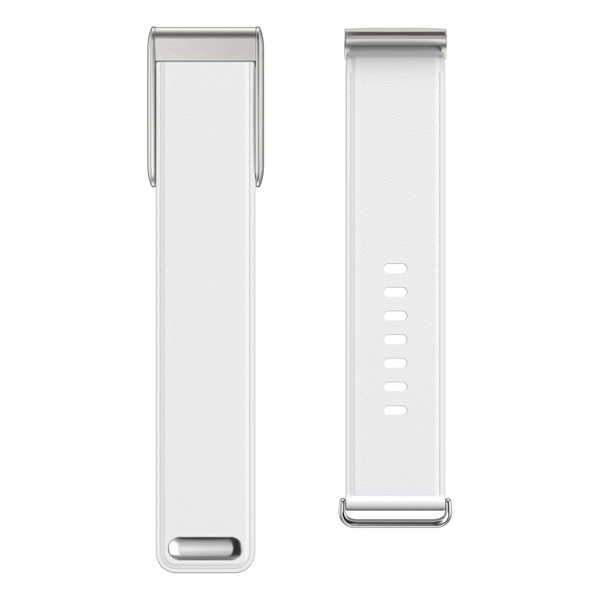 Whoop 5.0 Leather Strap (White)