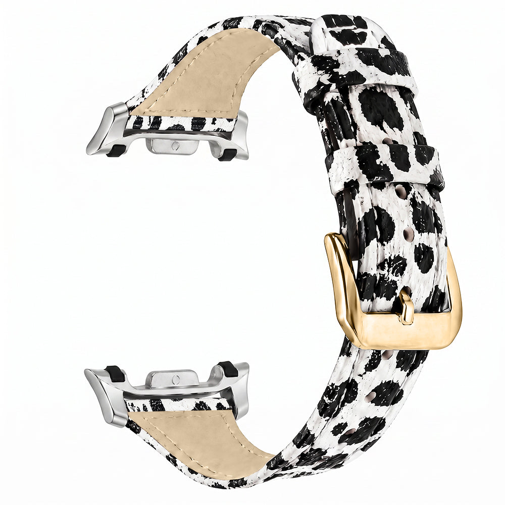 Samsung Galaxy Watch 8 Classic Lederarmband (Leopard)