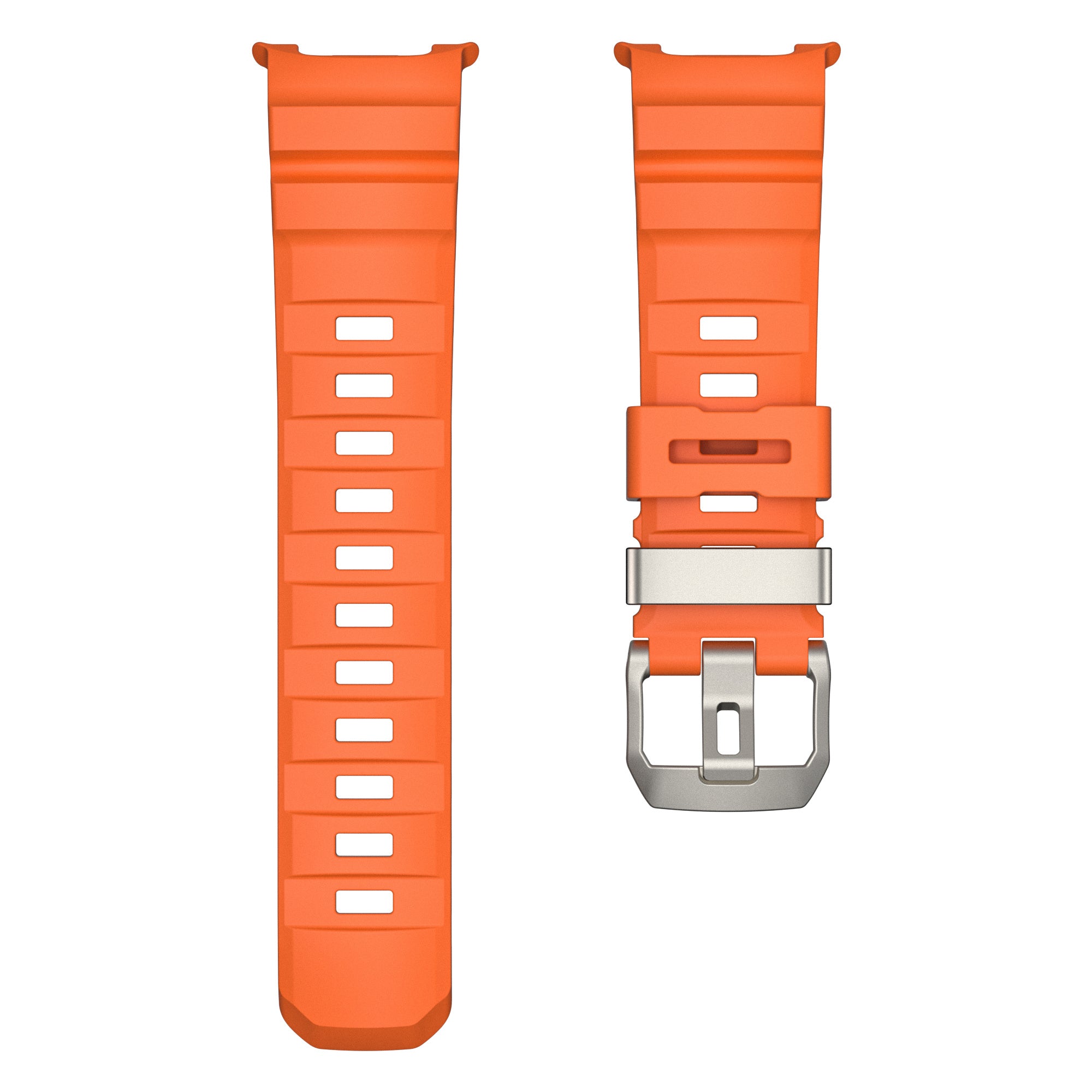 Samsung Galaxy Watch 8 Classic Extreme Silicone Strap (Orange)