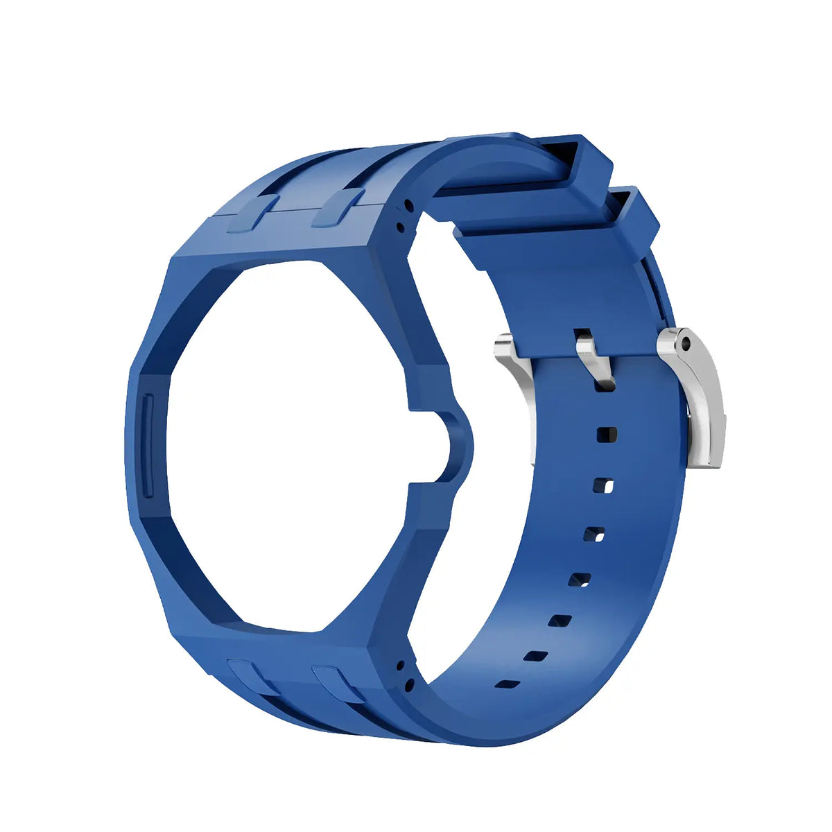 Swatch Royal Pop Silikon Armband - 3 Uhr (Dunkelblau)