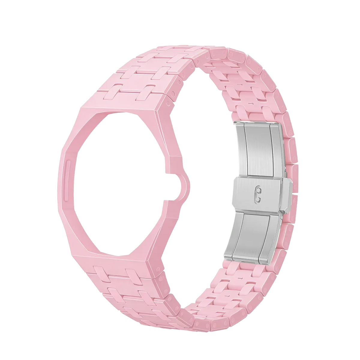 Swatch Royal Pop Biokeramik-Armband – 3 Uhr (Rosa)