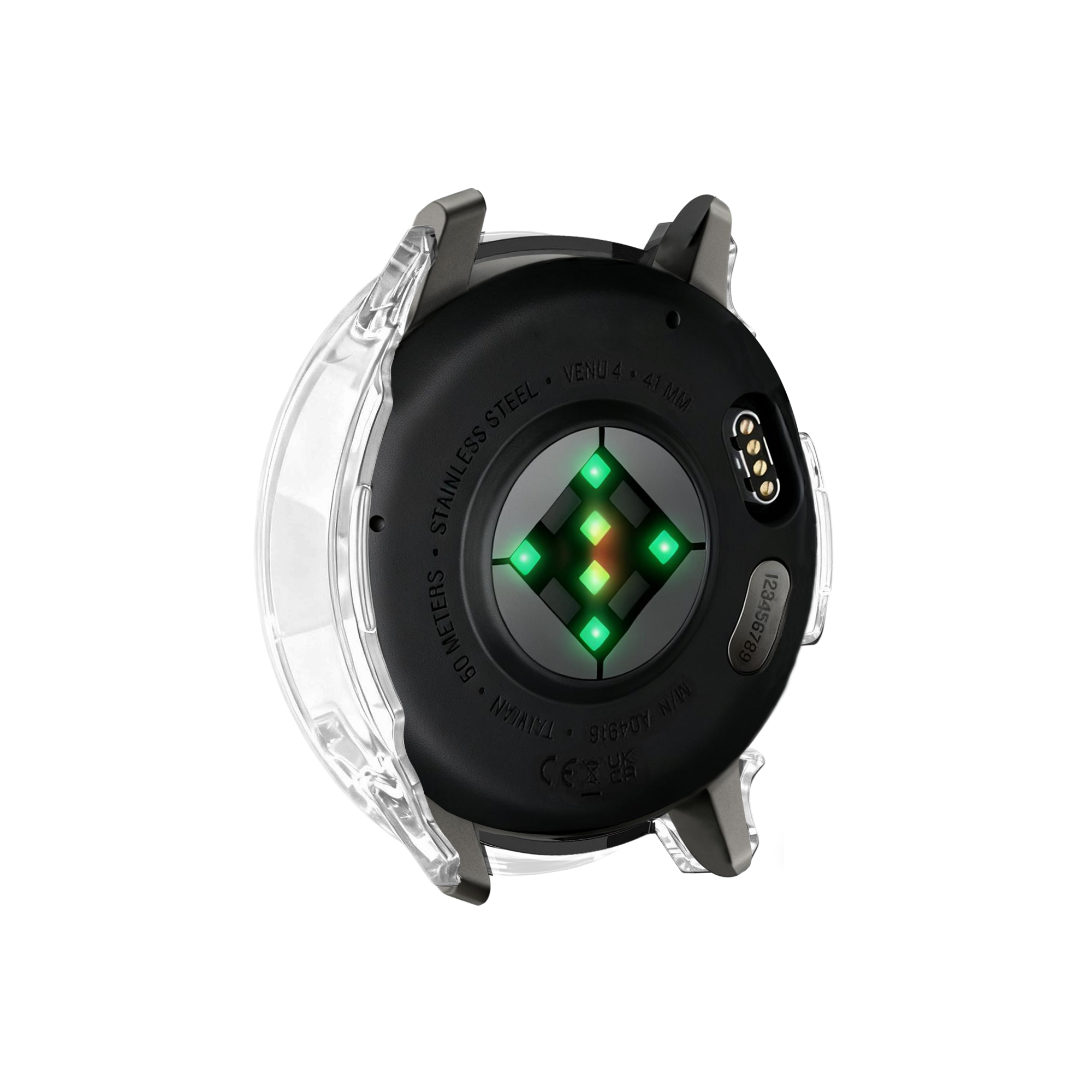 Bandz Garmin Venu 4 - 41mm PC Cover with Glass (Transparent)