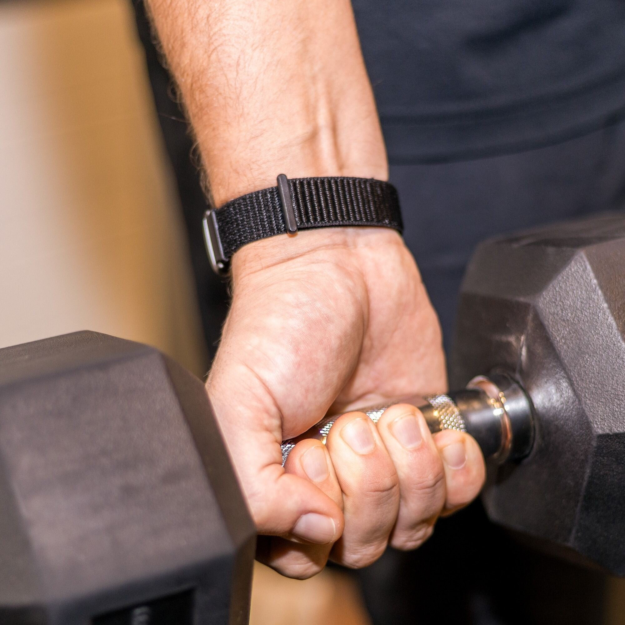 Fitbit Charge 6 Nylonband (Schwarz)