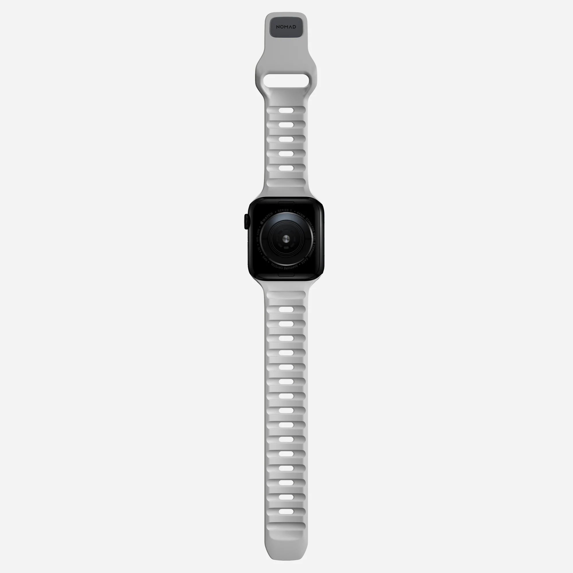 Nomad Sport Apple Watch Silikonarmband (Lunar Gray)