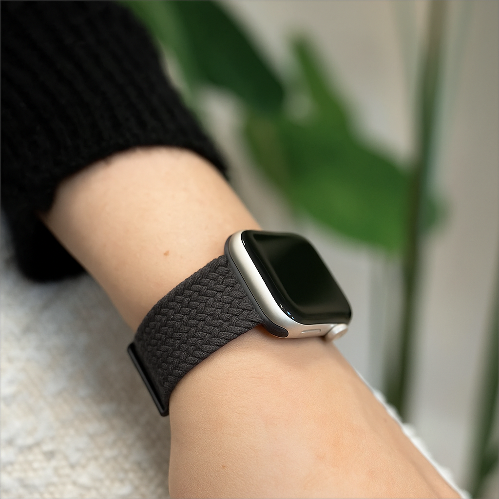 Apple Watch geflochtenes Armband (Space Grey)