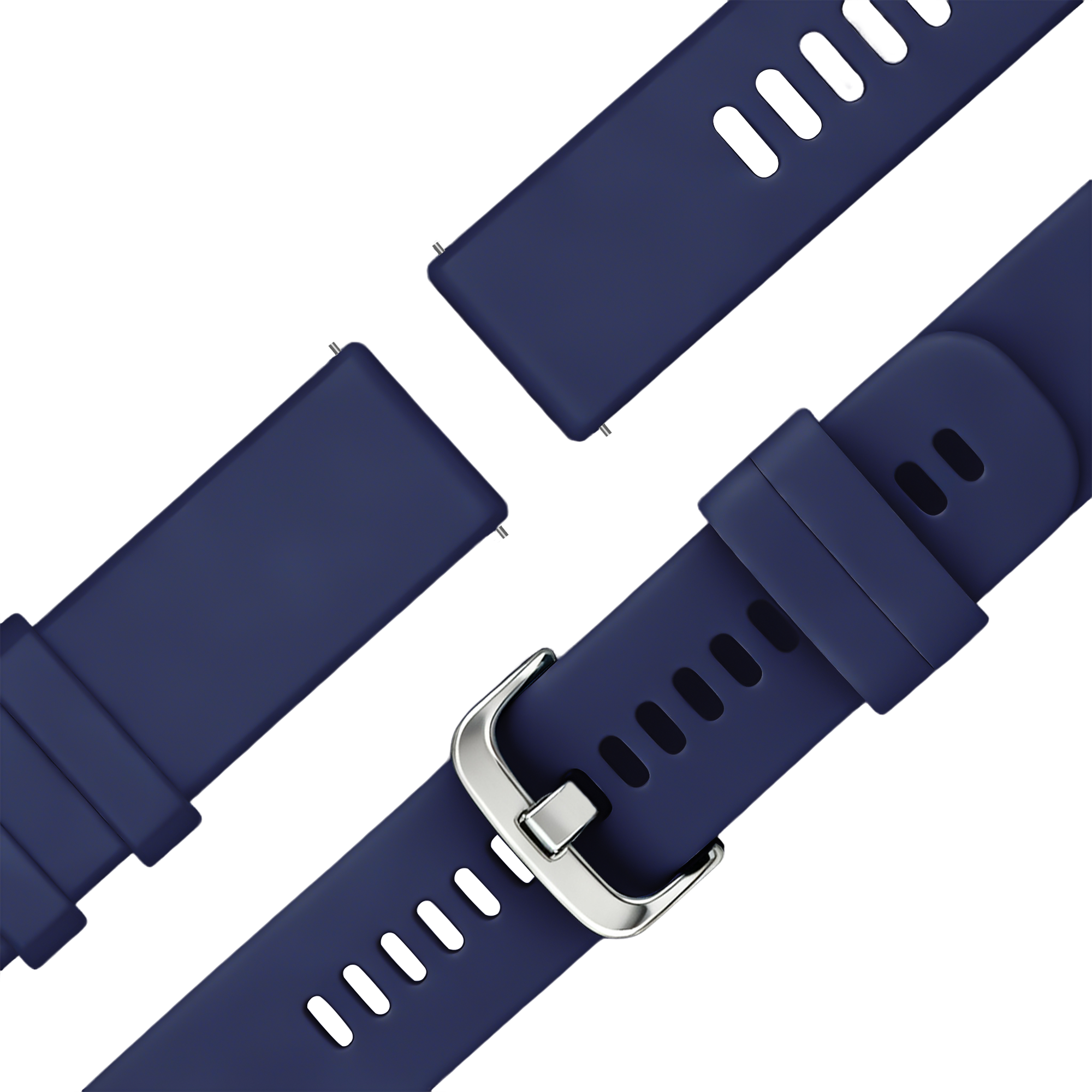 Bandz Garmin Venu 2s Silicone Strap 'Classic' (Dark Blue)