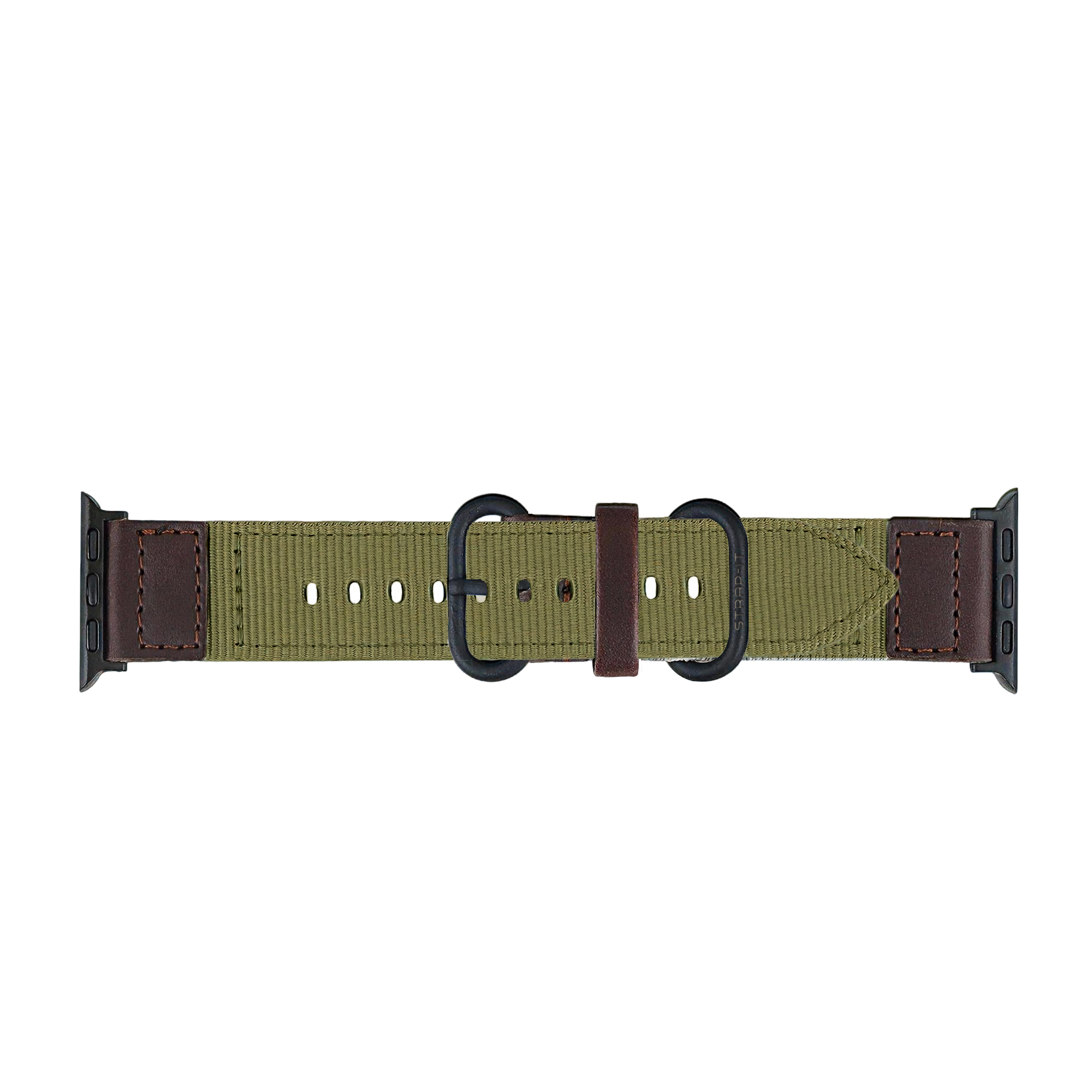 Apple Watch Canvas Armband (Armee Grün)
