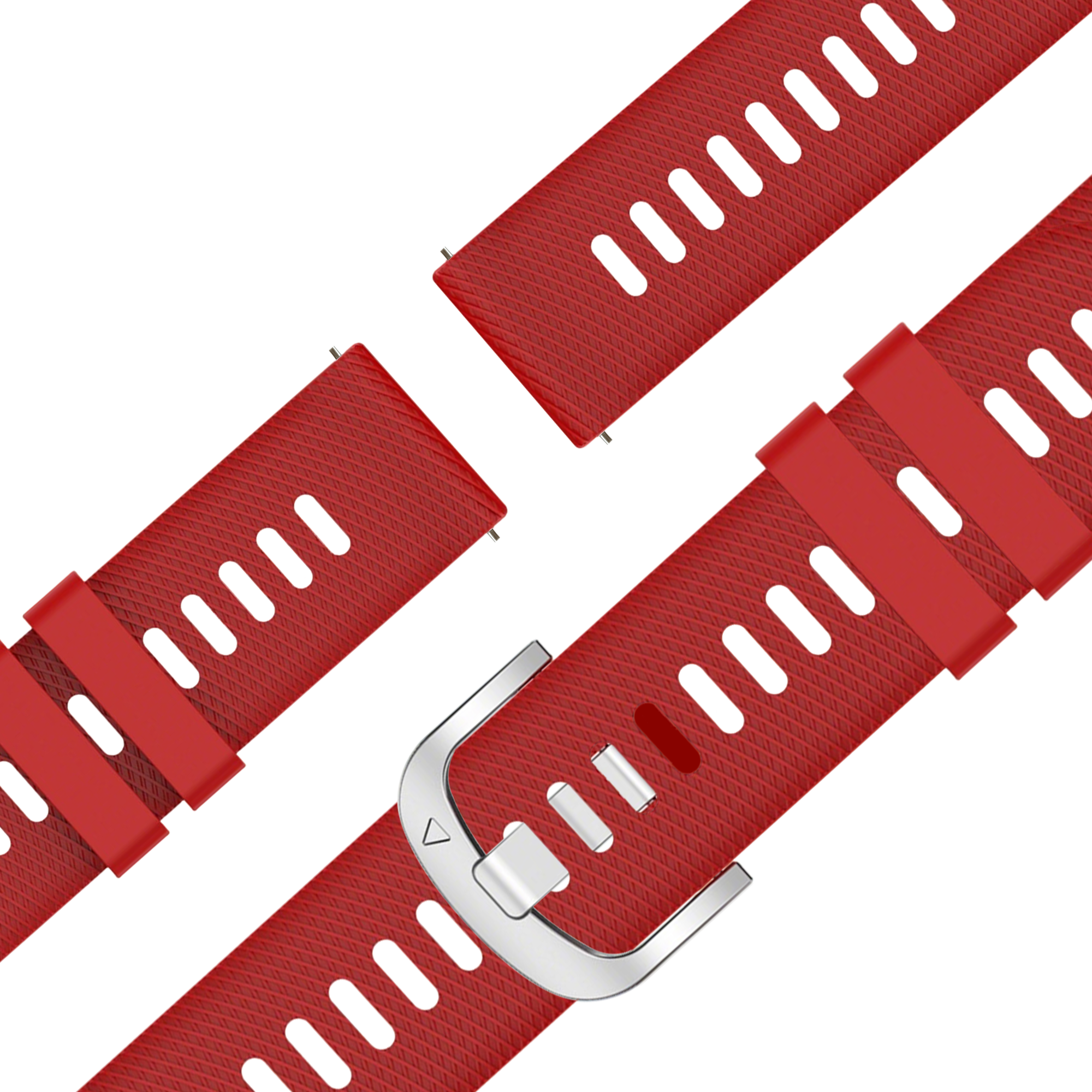 Bandz Garmin Venu 4 - 41mm Silicone Strap 'Deluxe' (Red)