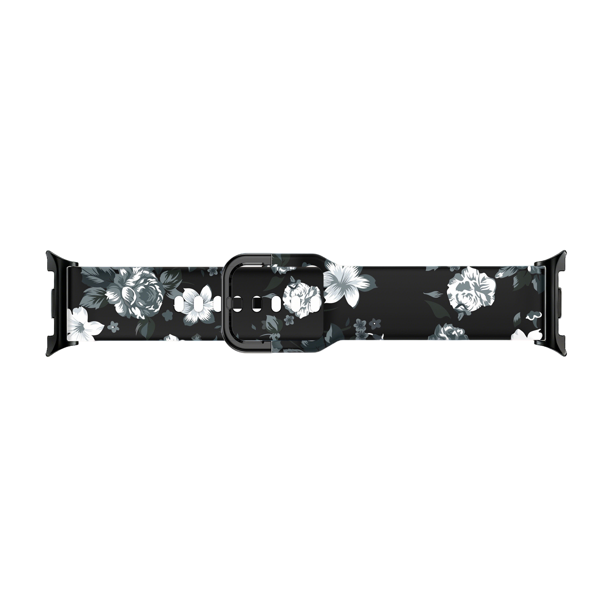 Samsung Galaxy Watch 8 Classic Grey Flower Strap