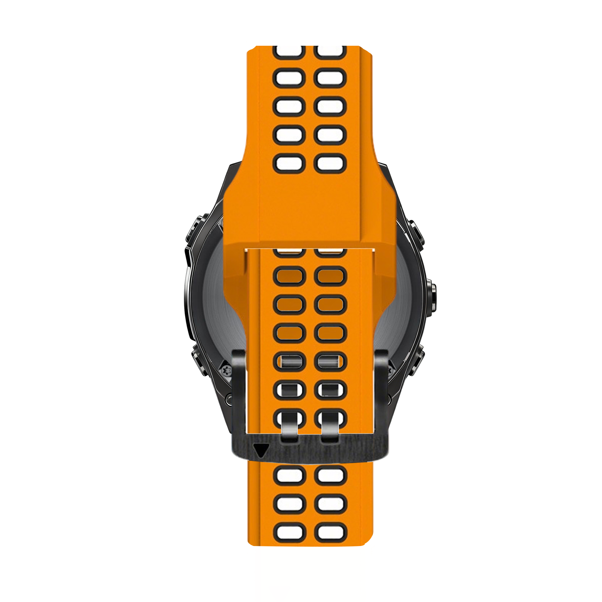 Bandz Garmin Fenix 5x / 6x Schnalle Sportarmband (Orange/Schwarz)