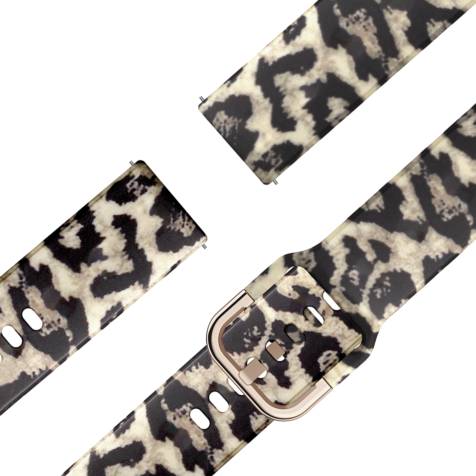 Bandz Garmin Vivoactive 4s Silikonarmband 'Lucky Leopard'