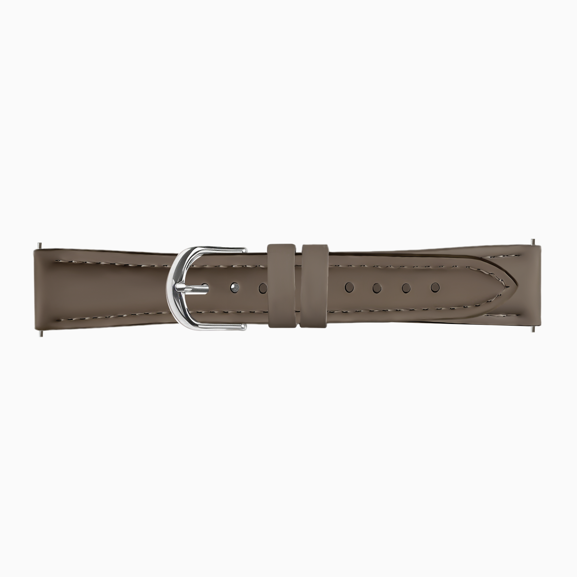 Polar Ignite Slimfit Leather Strap (Dark Brown)