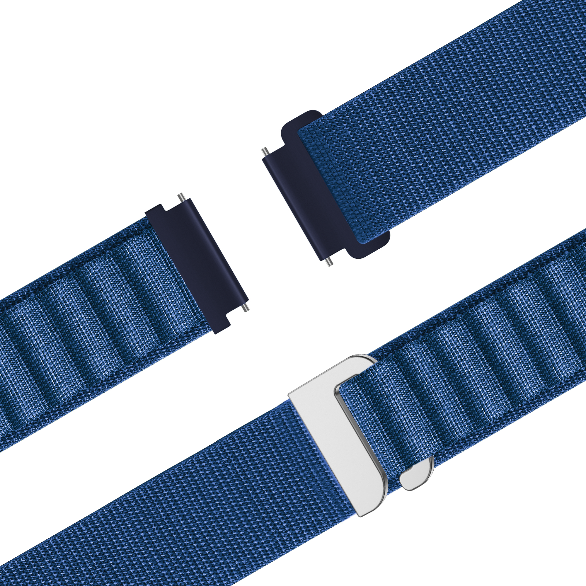 Bandz Garmin Forerunner 570 - 47mm Alpine Nylon Strap (Blue)