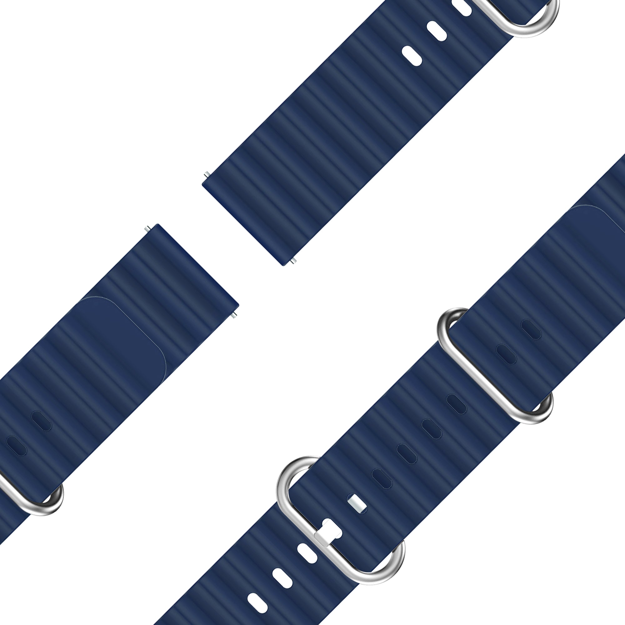 Bandz Garmin Vivoactive 3 Ocean Strap 'Classic' (Dark Blue)