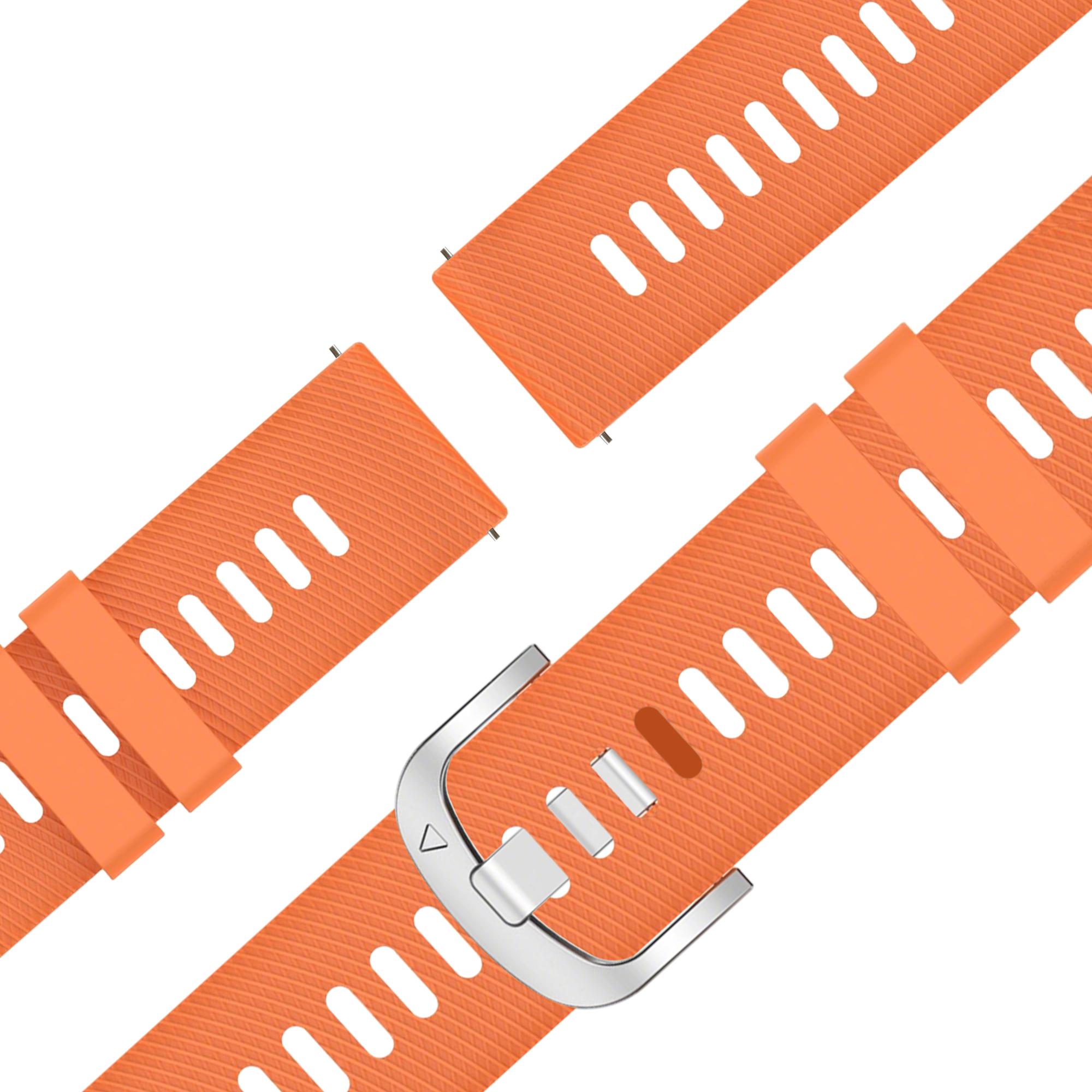 Bandz Garmin Venu 2s Silicone Strap 'Deluxe' (Orange)