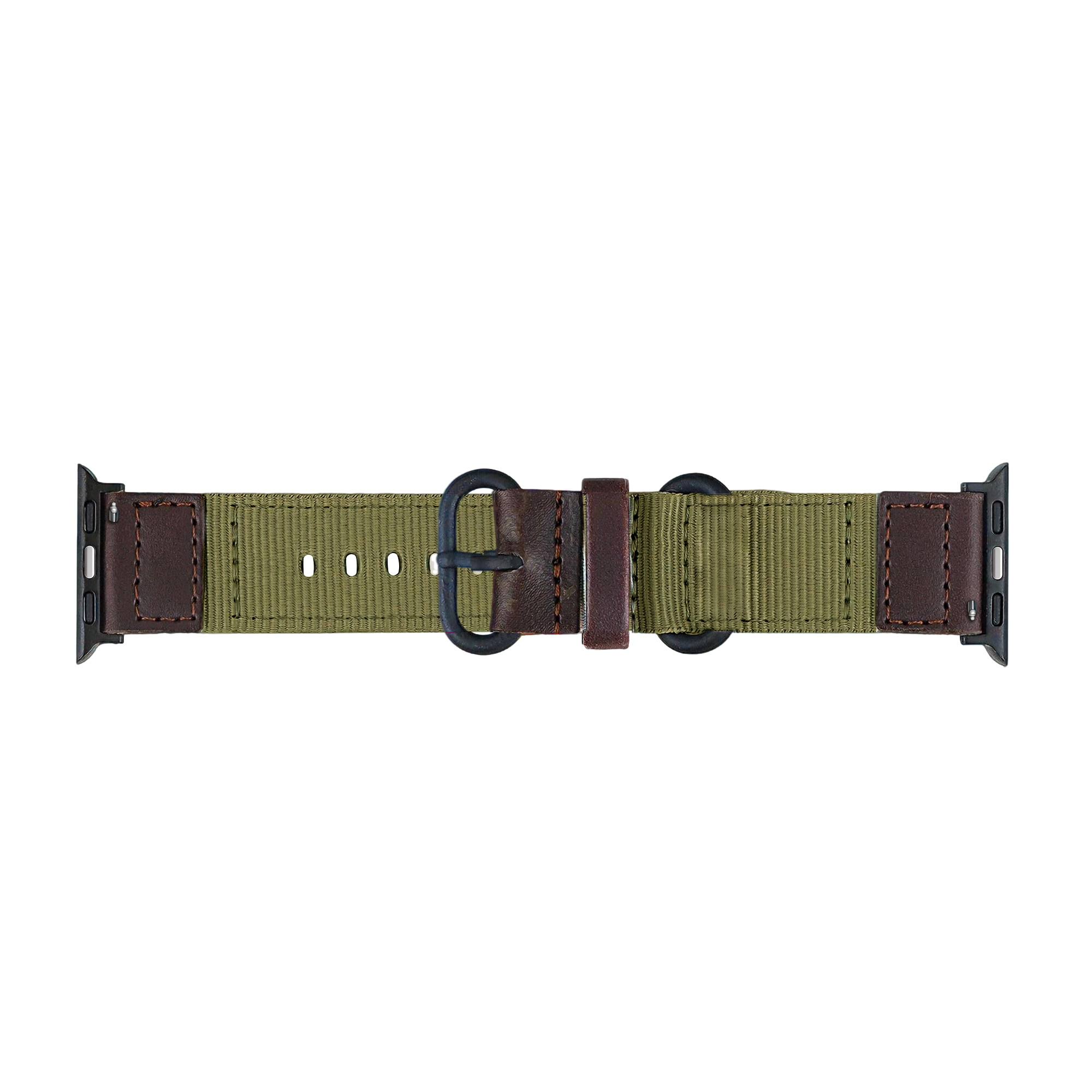 Apple Watch Canvas Armband (Armee Grün)
