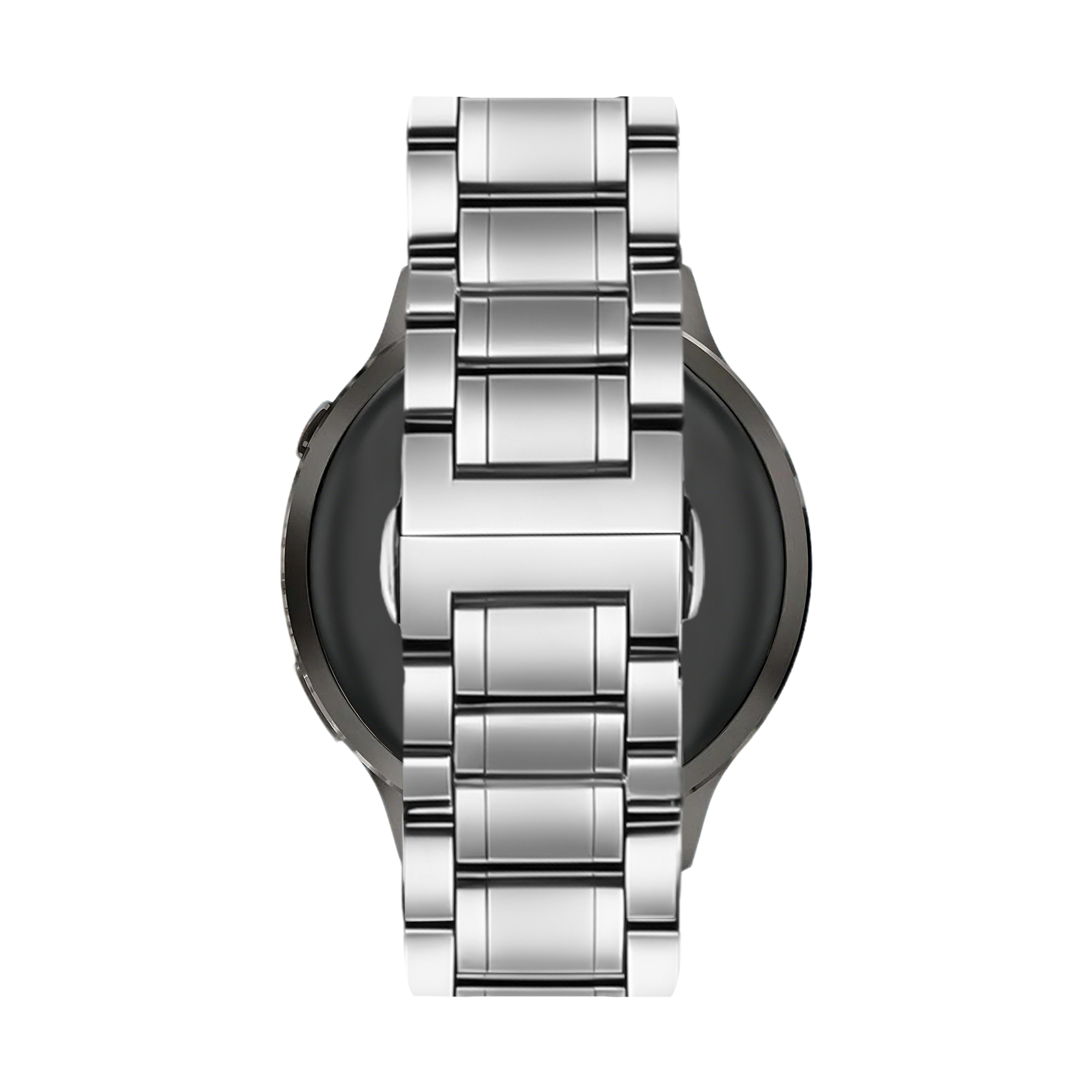 Bandz Garmin Approach J1 Stahl Gliederarmband 'Deluxe' (Silber)