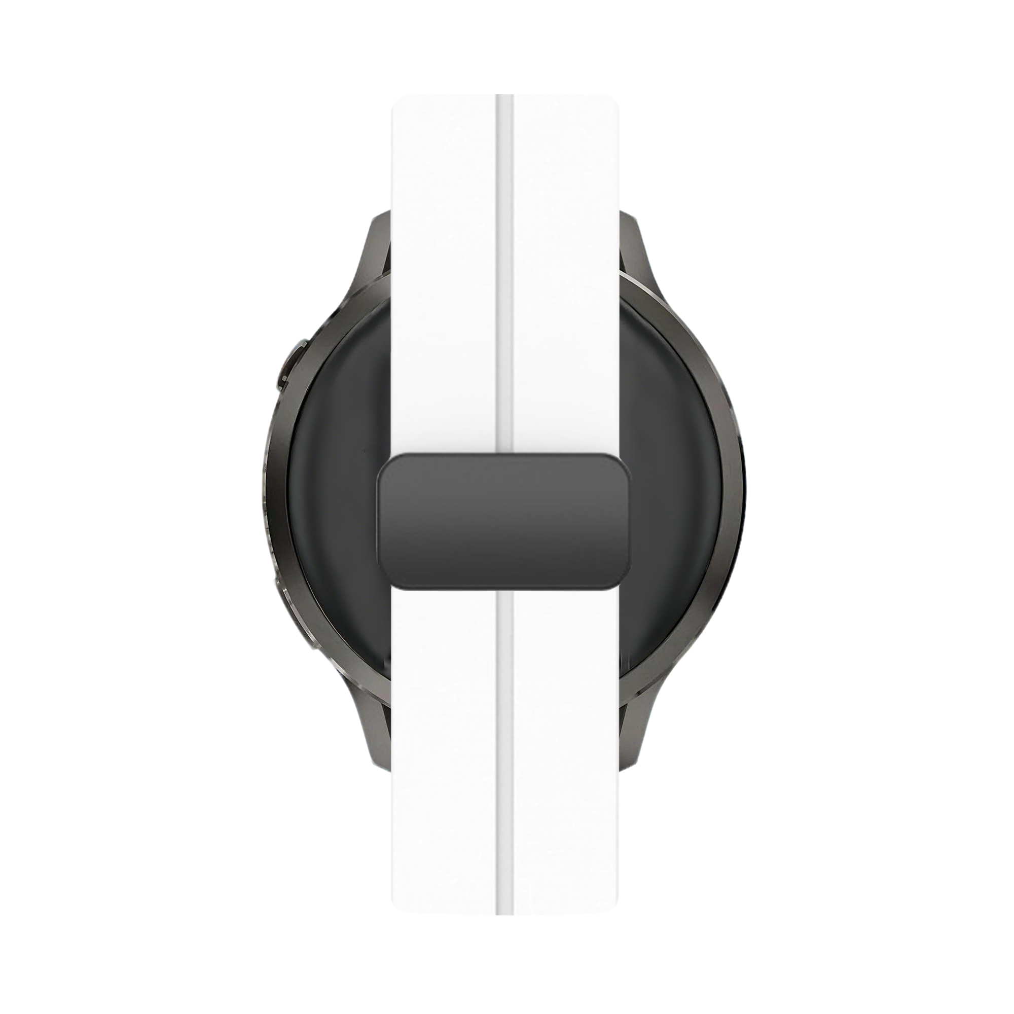 Bandz Garmin Venu 4 - 45mm Silikonarmband mit D-Schnalle (Weiß)