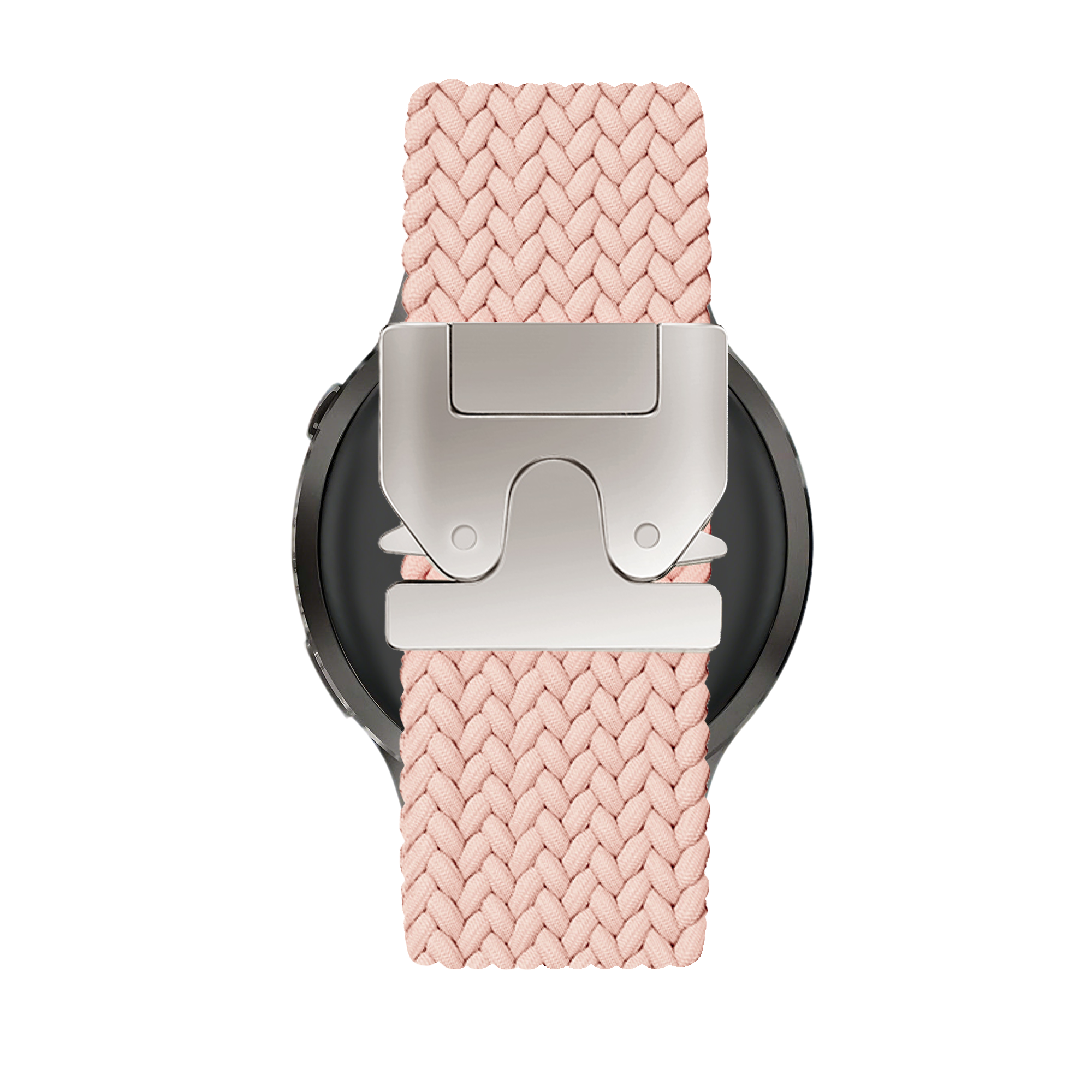 Bandz Garmin Venu 4 - 41mm Geflochtenes Armband 'Parachute' (Rosa)