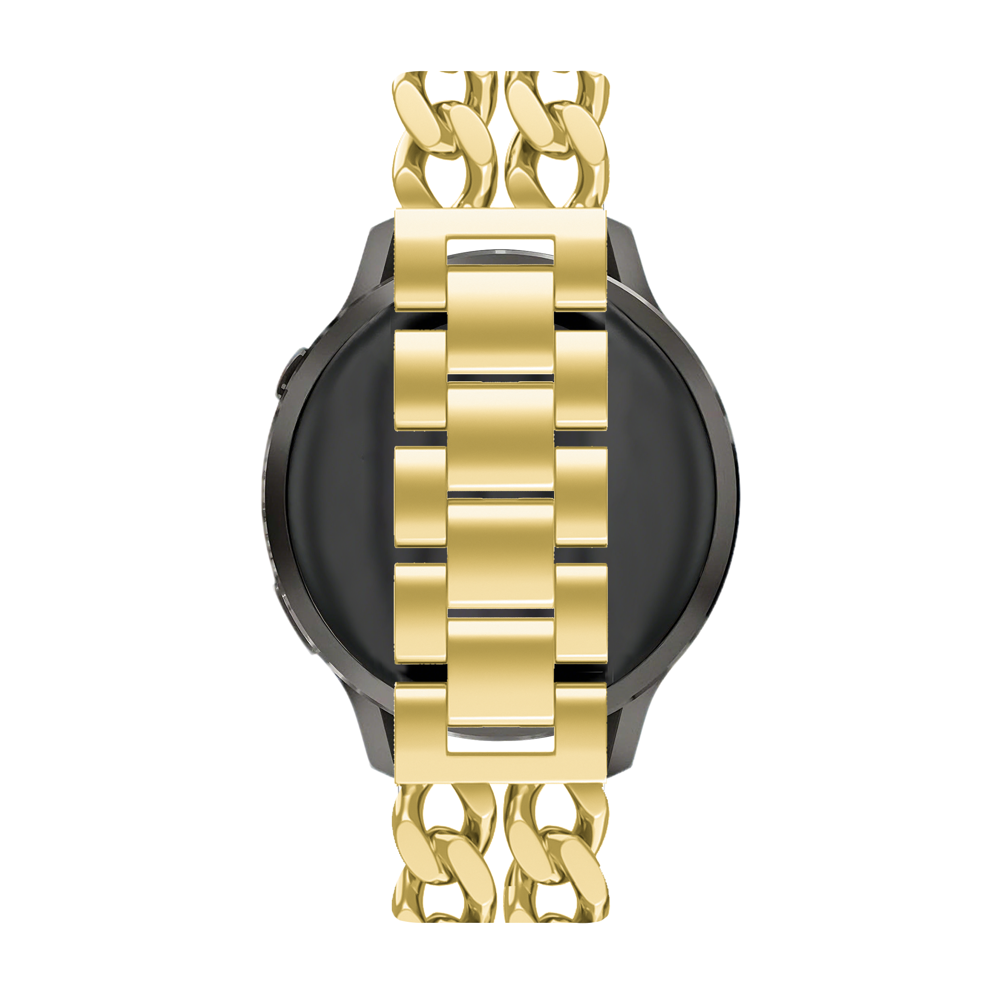 Bandz ICE Fit RT 3.0 - 36mm Stahlarmband 'Double Chains' (Gold)