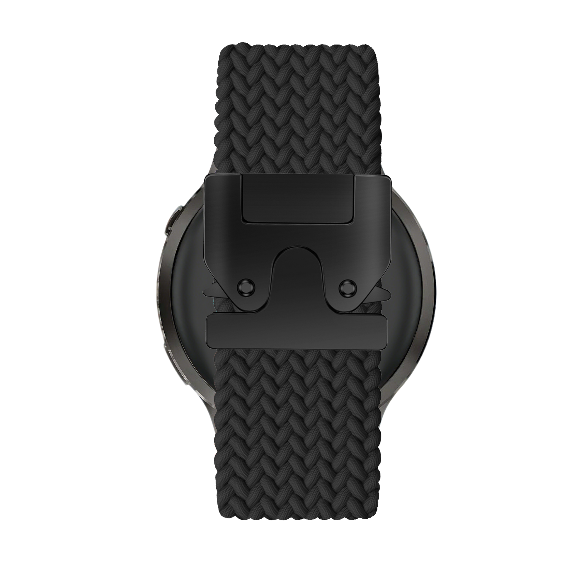 Bandz Garmin Venu 4 - 41mm Geflochtenes Armband 'Parachute' (Schwarz)