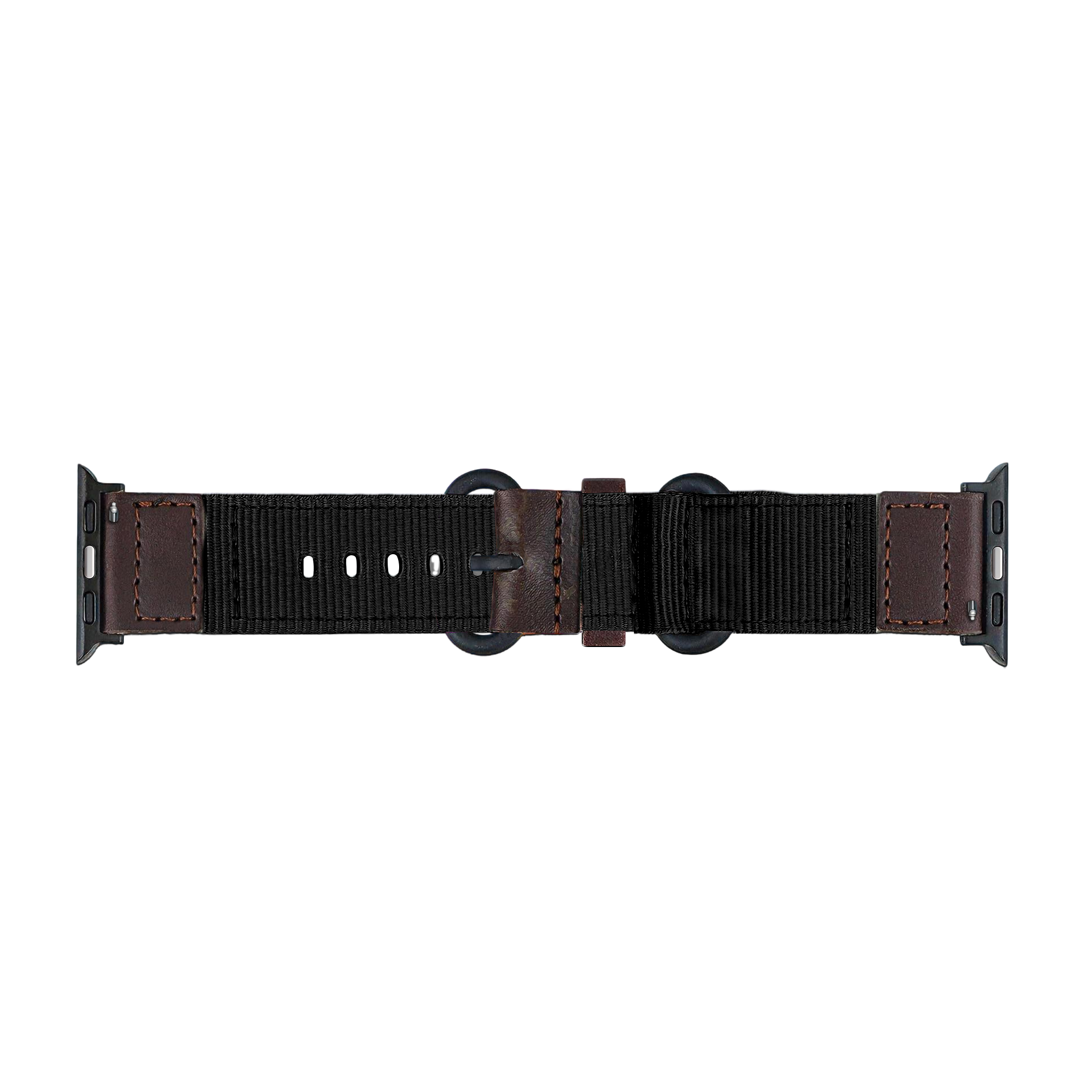 Apple Watch Canvas Armband (Schwarz)