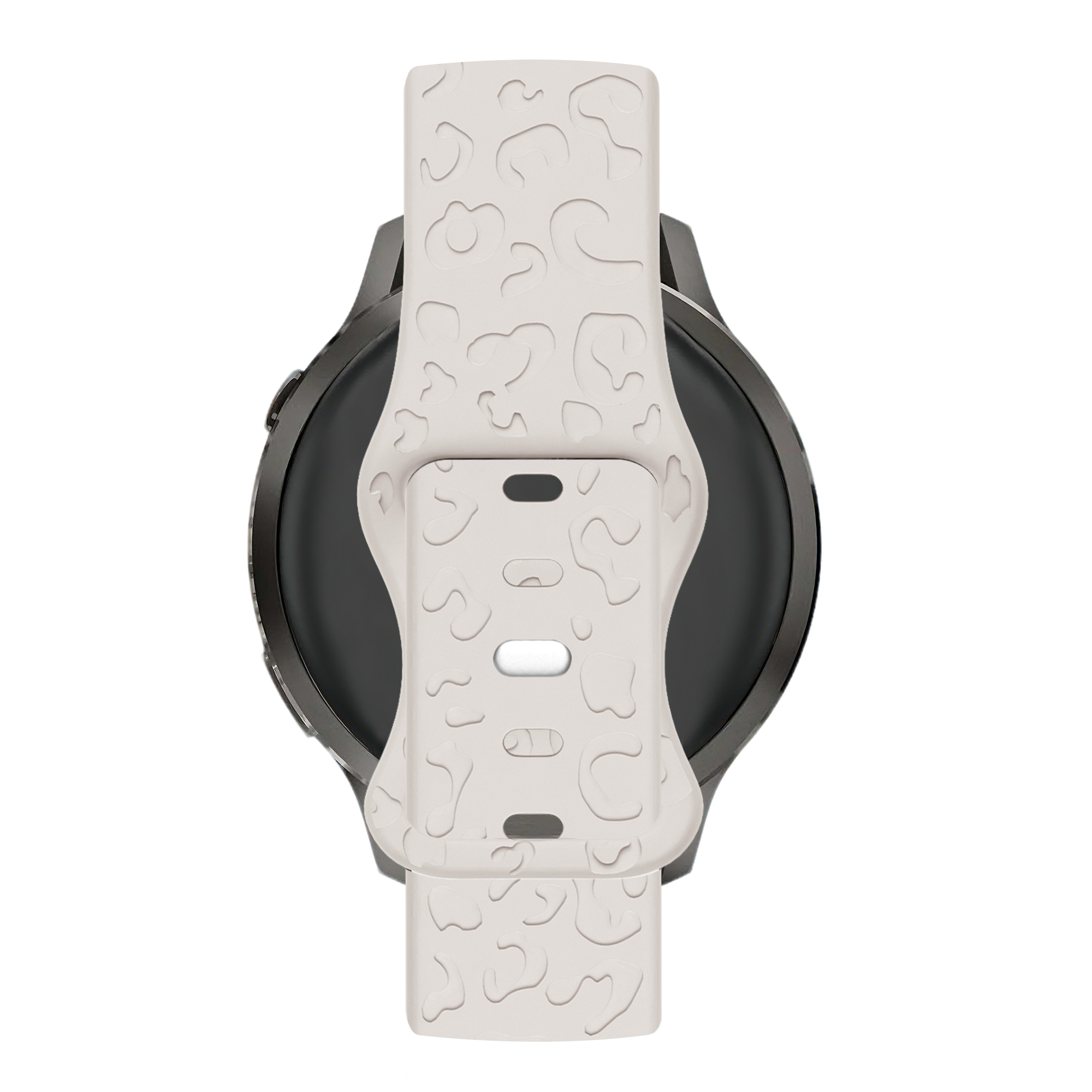 Bandz Garmin Venu 4 - 41mm Silikonarmband 'Leopard' (Polarstern)