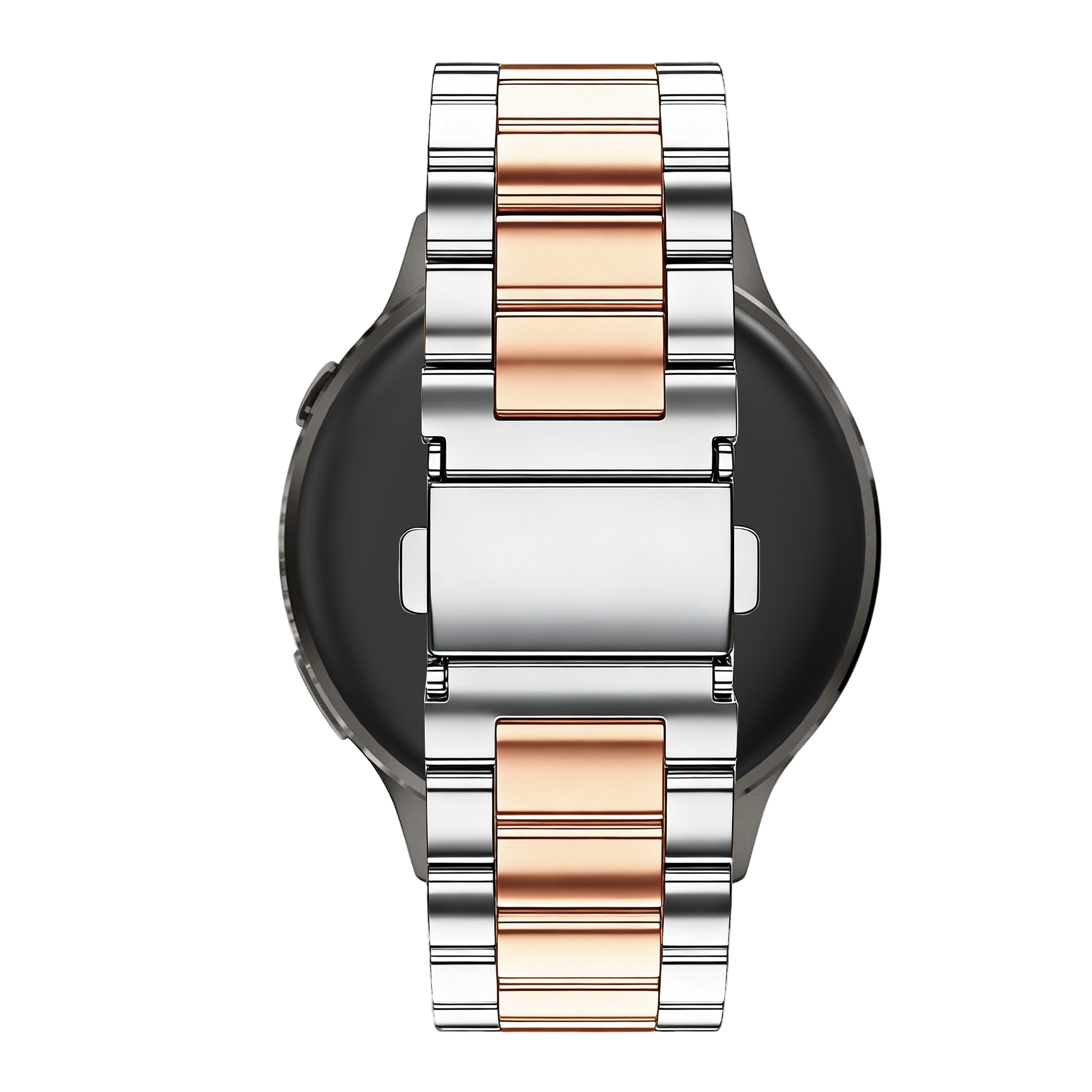 Bandz Garmin Venu 4 - 41mm Stahlarmband 'Classic' (Silber/Roségold)