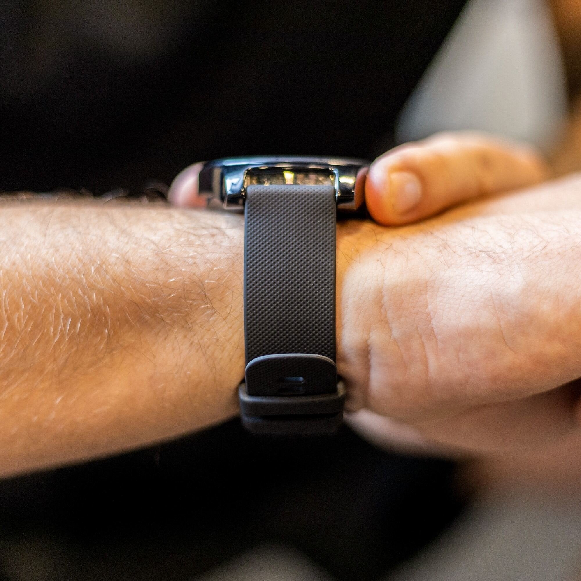 Polar Ignite Premium Silicone Strap (Black)