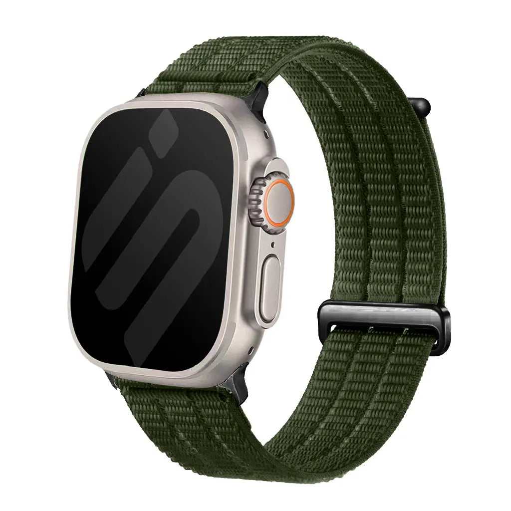 Apple Watch Nylon Air Strap (Dark Green)