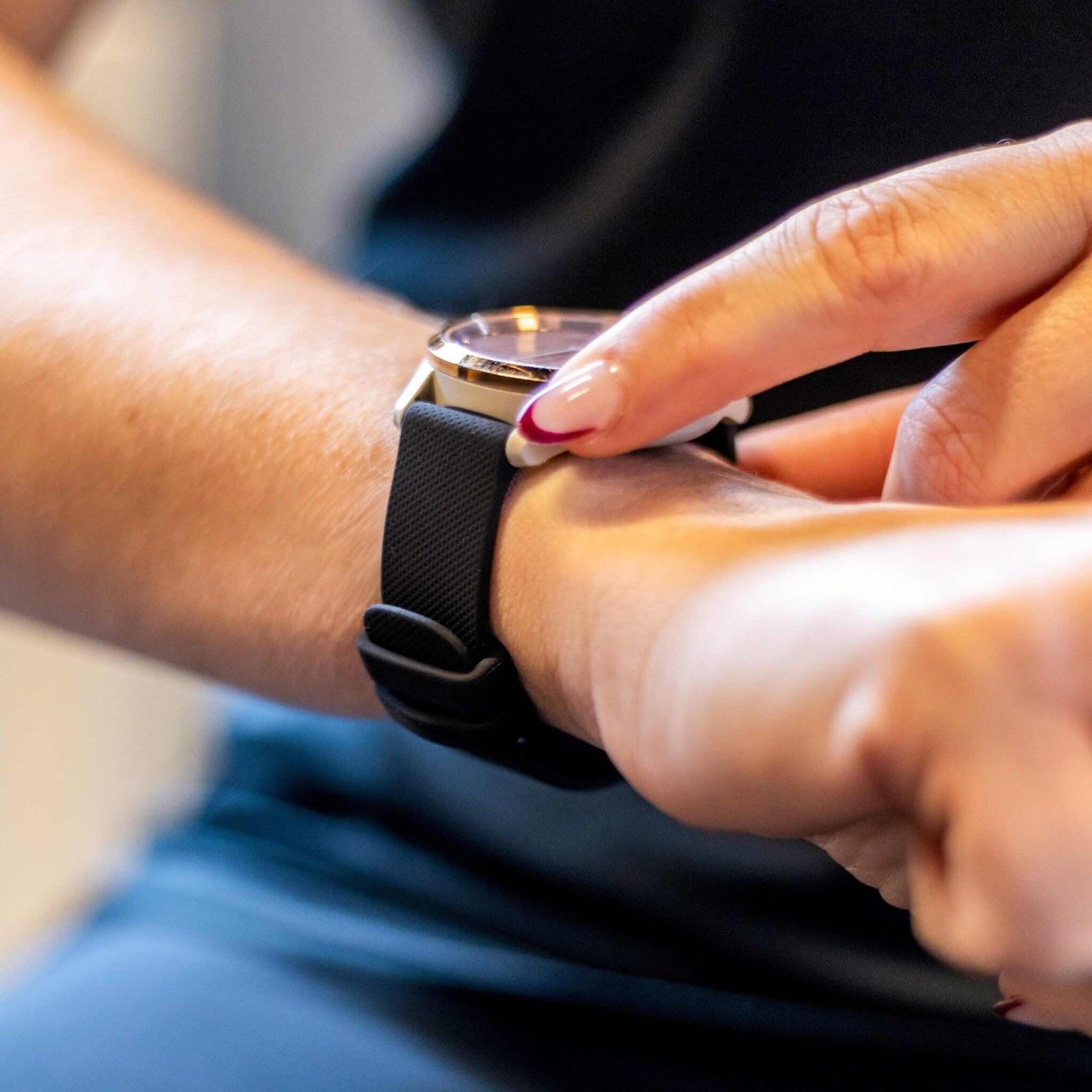 Withings Scan Watch Light Silikonarmband (Schwarz)