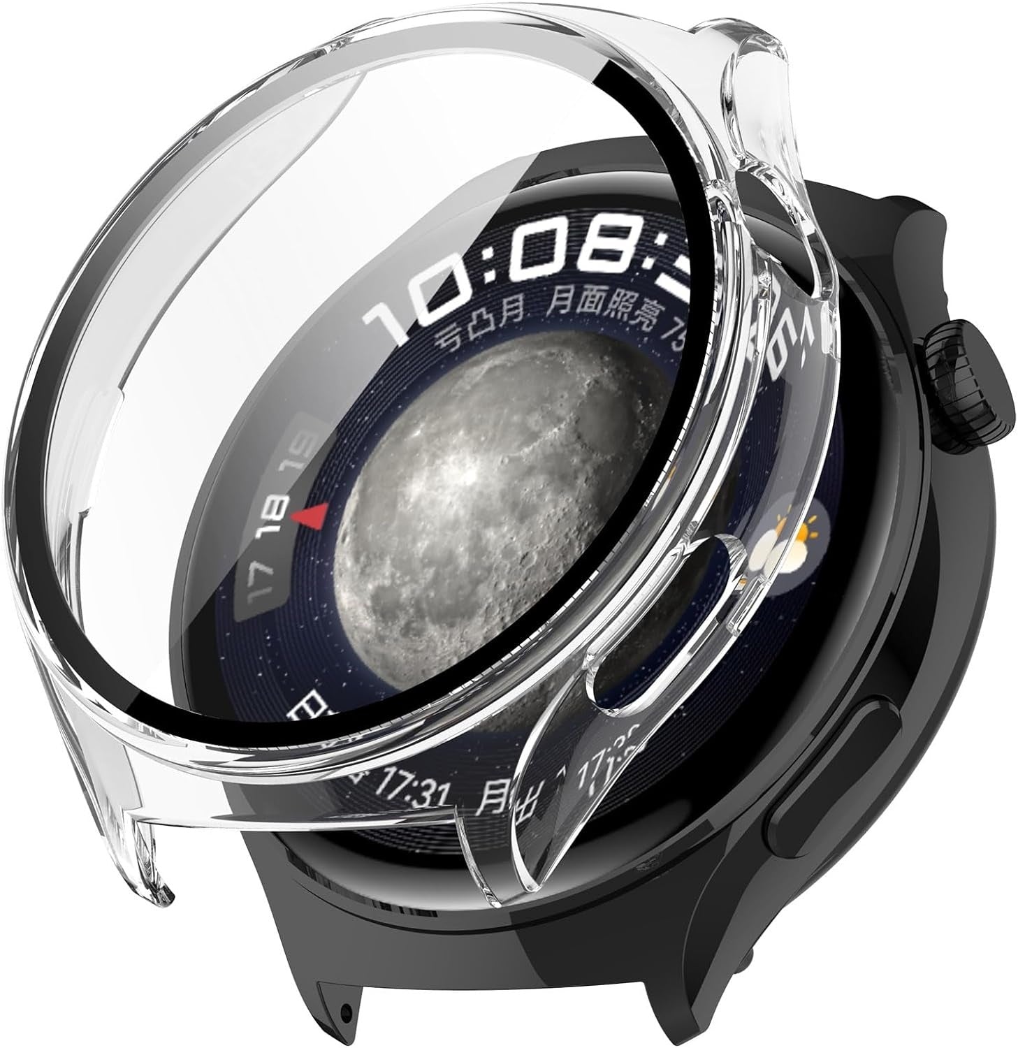 Huawei Watch 4 Pro Hard Case mit Glas