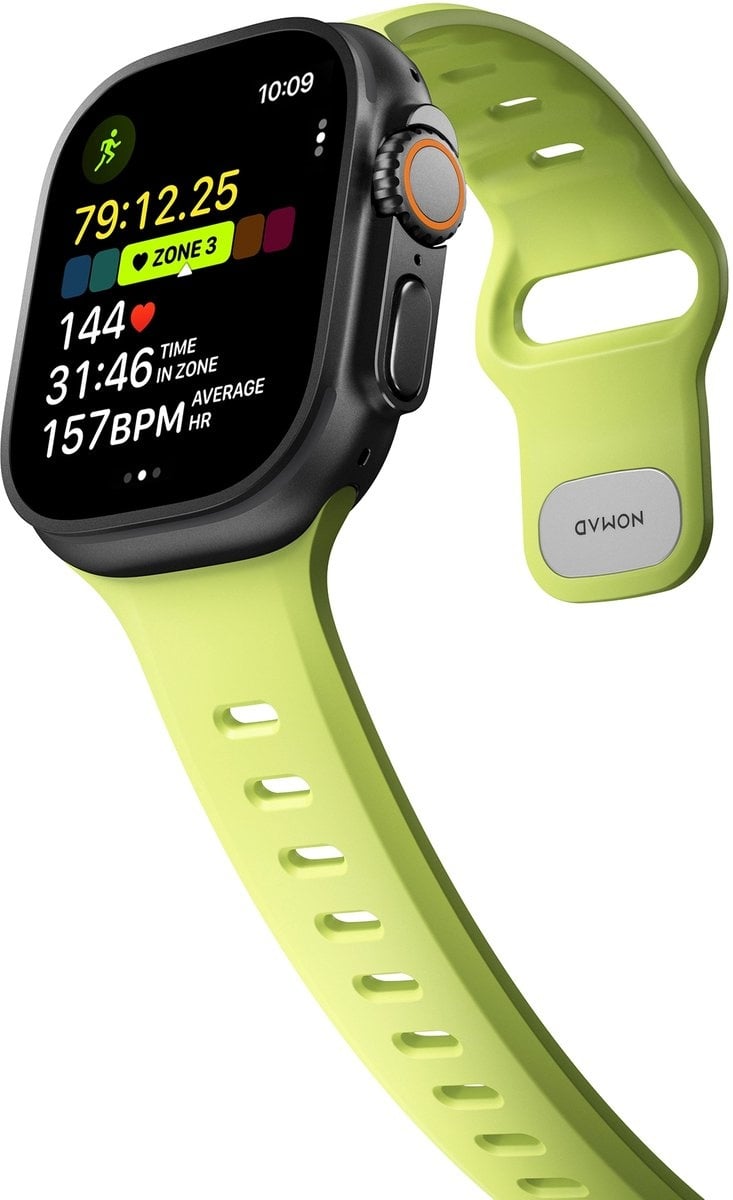 Nomad Apple Watch Silikon Tempo Armband (Limette)