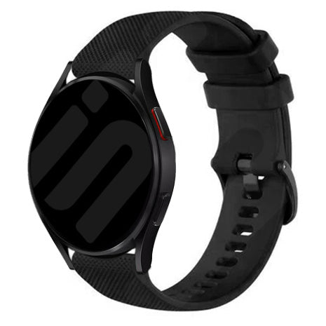 Suunto Run Premium Silikonarmband (Schwarz)