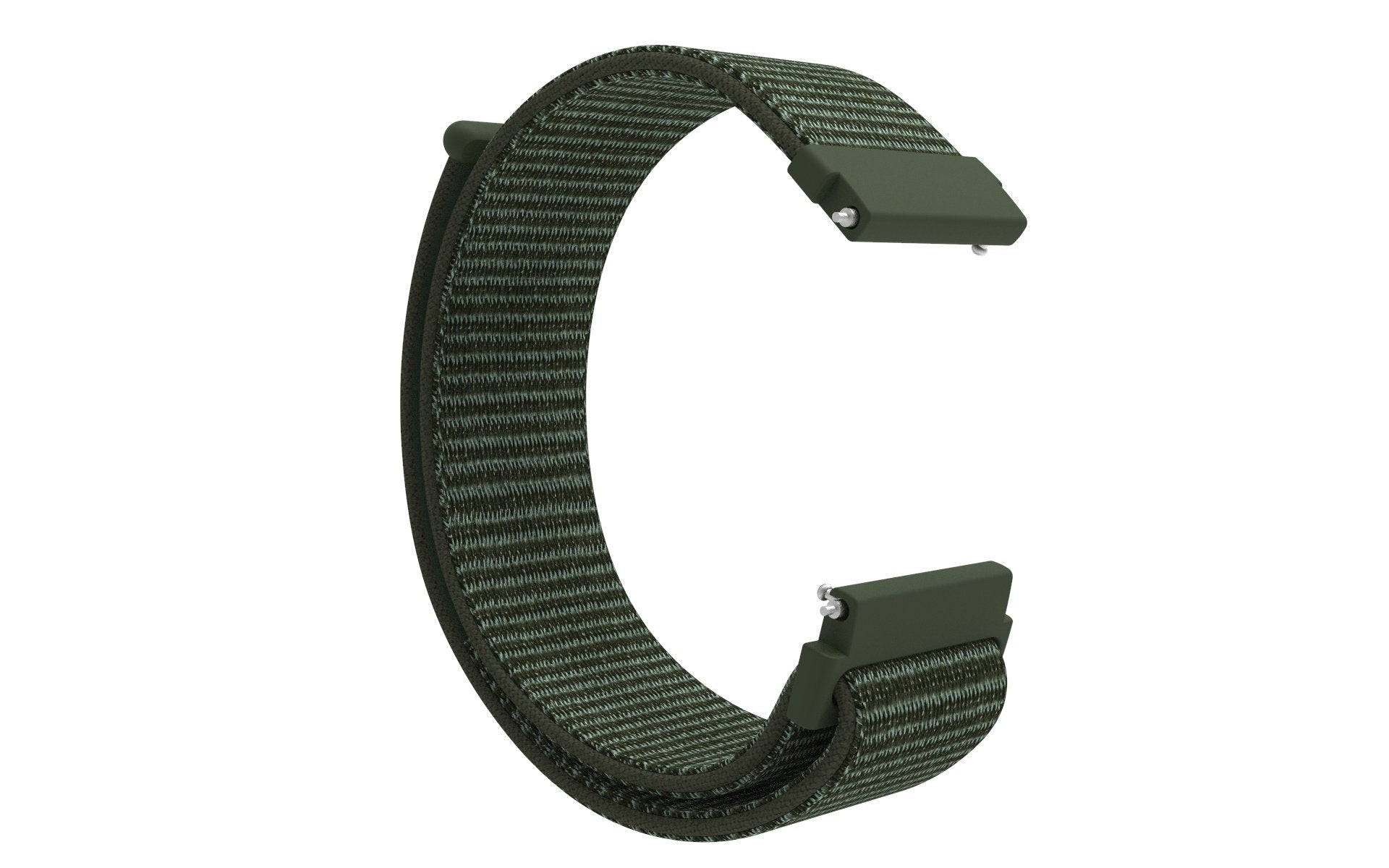 Garmin Forerunner 265s Nylon Strap (Dark Green)
