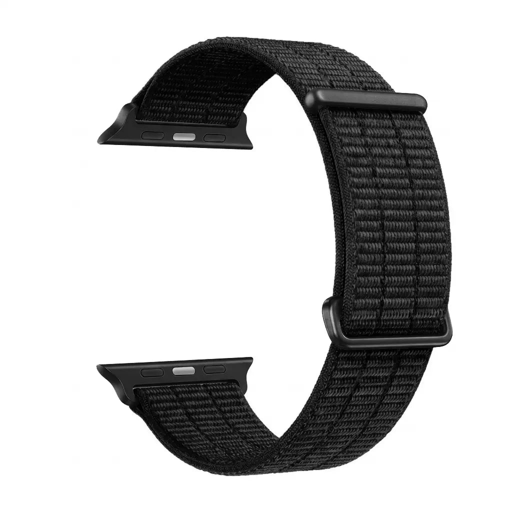 Apple Watch Nylon Air Armband (Schwarz)