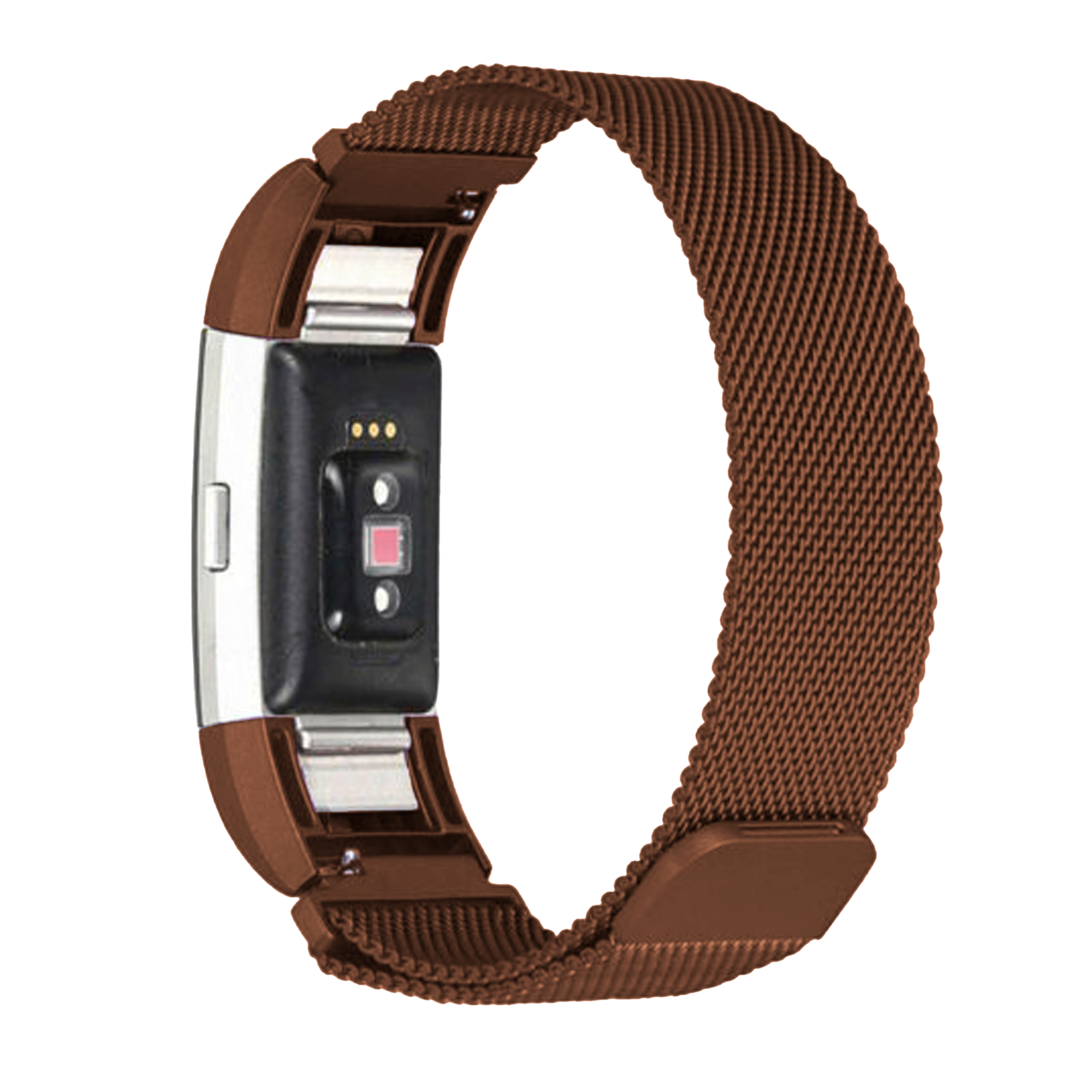 Fitbit Charge 3 Milanese Strap (Brown)