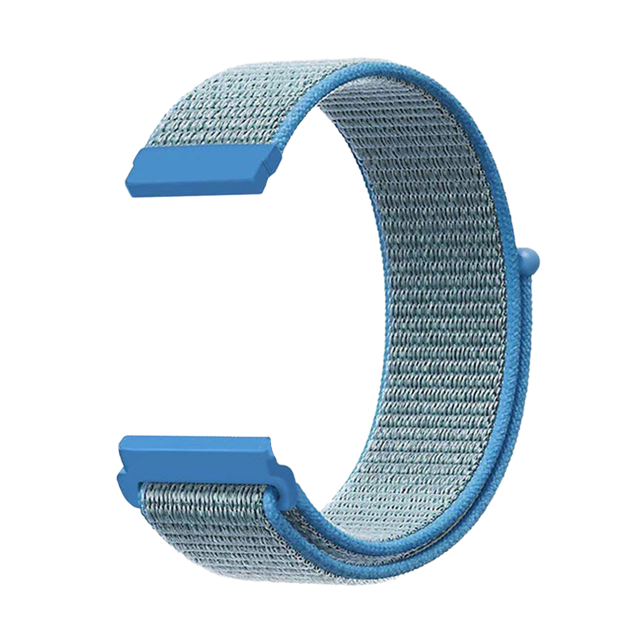 Fitbit Versa 3 Nylonarmband (Hellblau)
