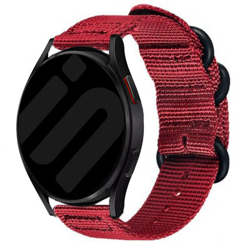 Amazfit Bip 5 Schnalle Nylonarmband (Rot)