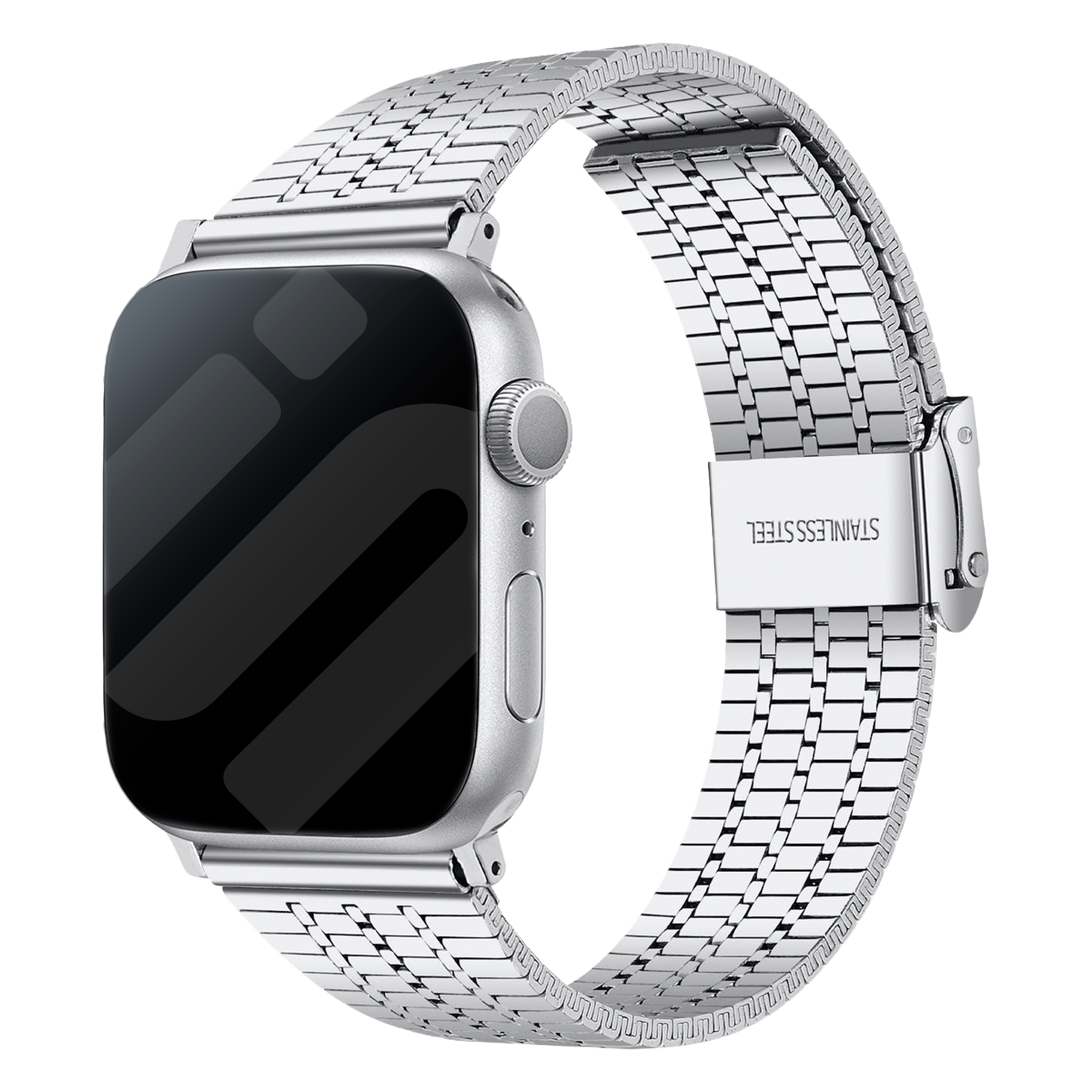 Apple Watch Edelstahl-Armband (Silber)