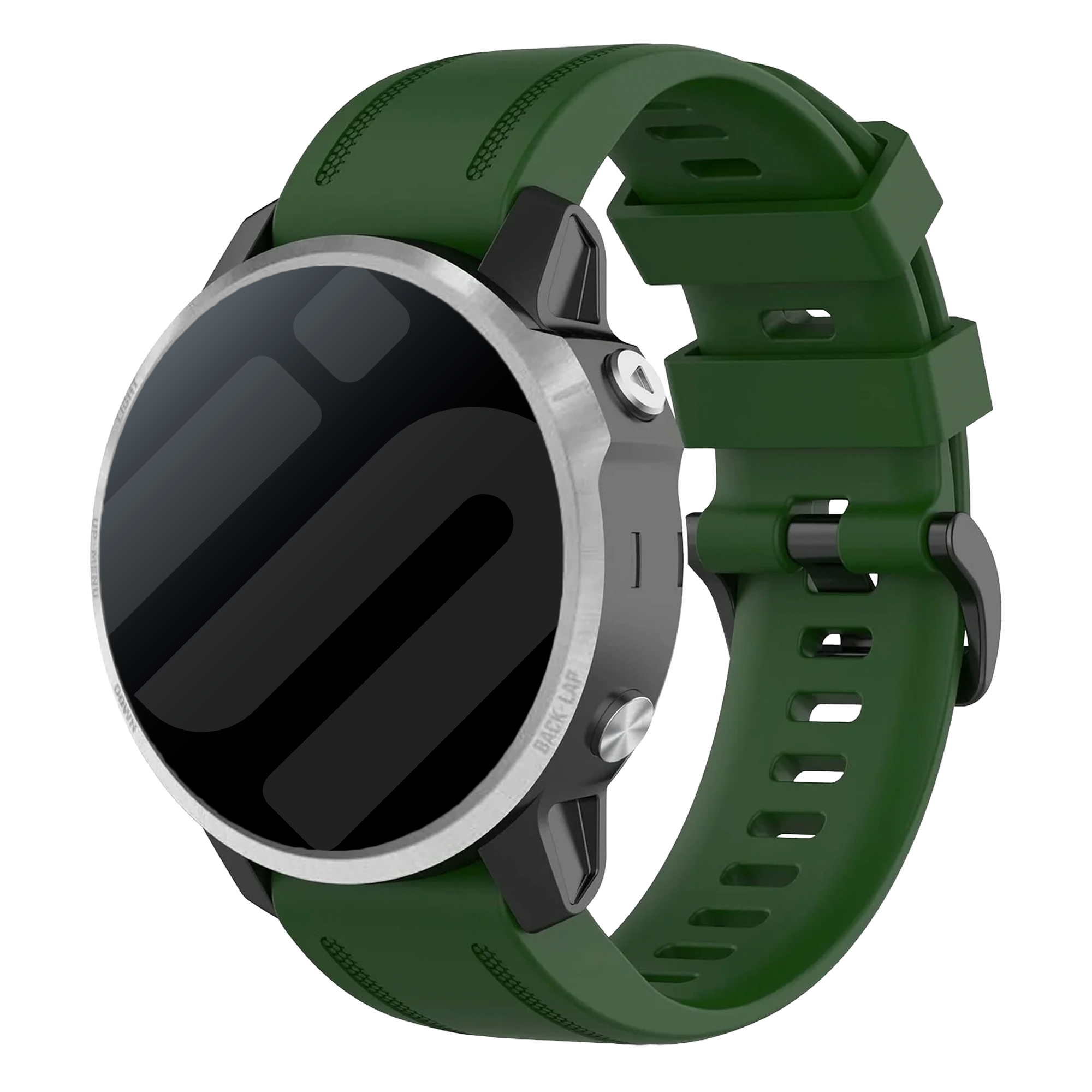 Garmin Epix Pro (Gen 2) 42mm Silicone Strap (Army Green)