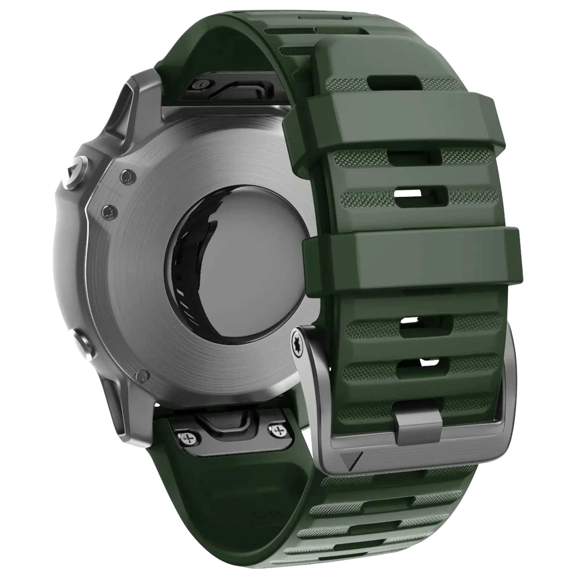 Garmin D2 Mach 2 - 51mm Silikonarmband (Dunkelgrün)