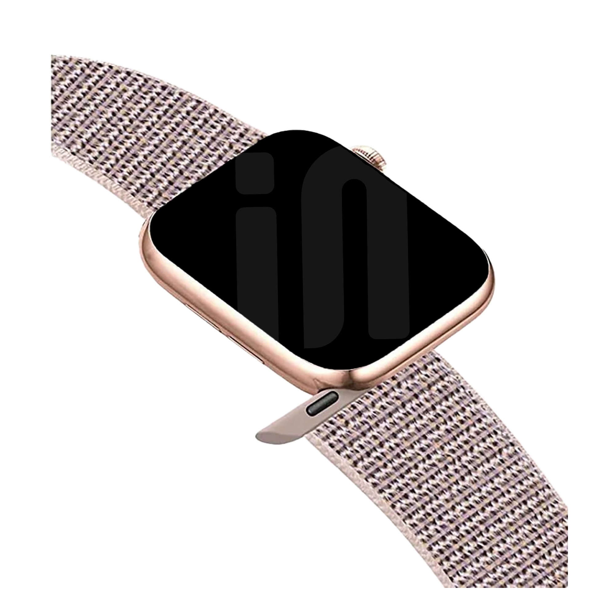 Apple Watch Nylon Loop Strap (Pink)