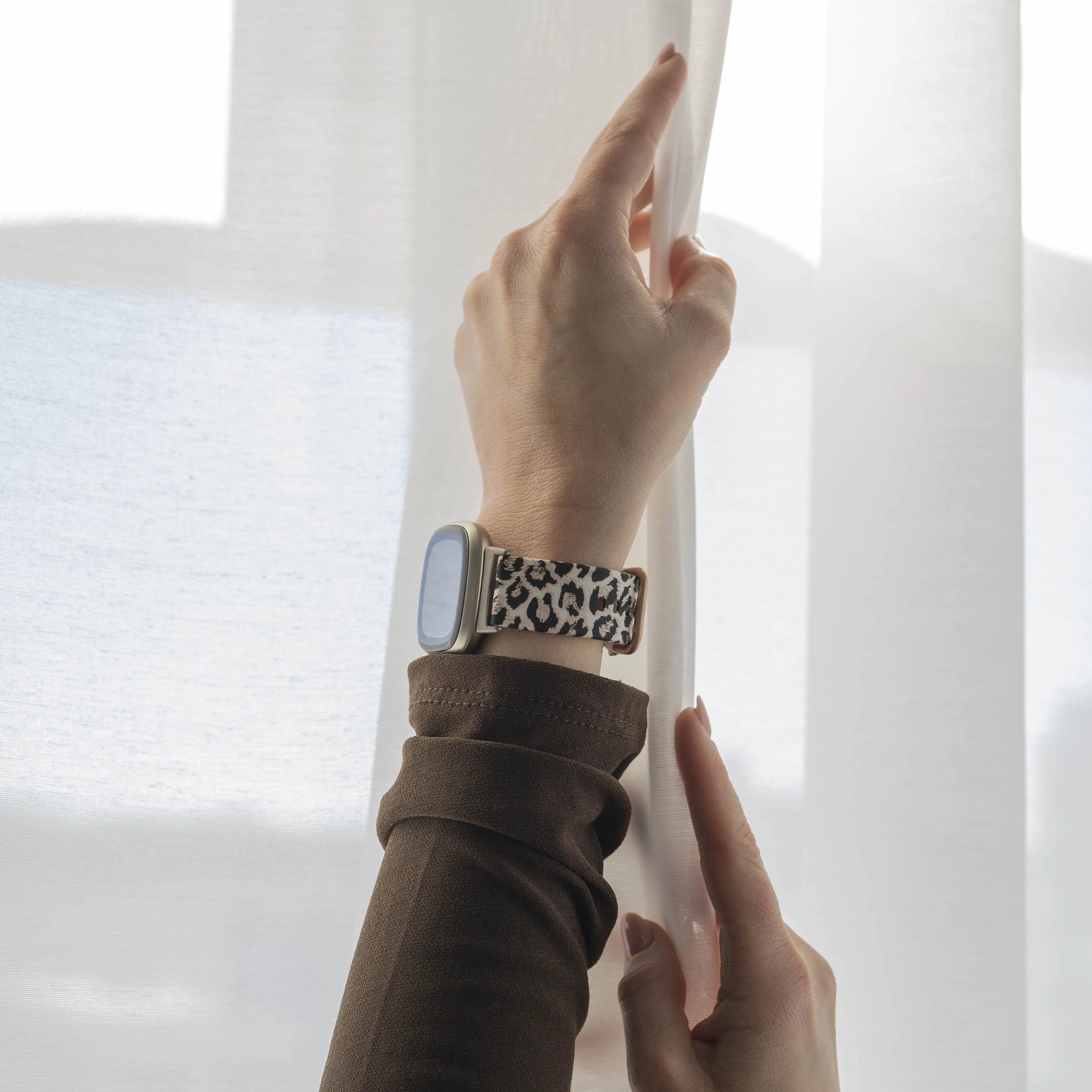 Lucky Leopard Fitbit Versa 3 Armband