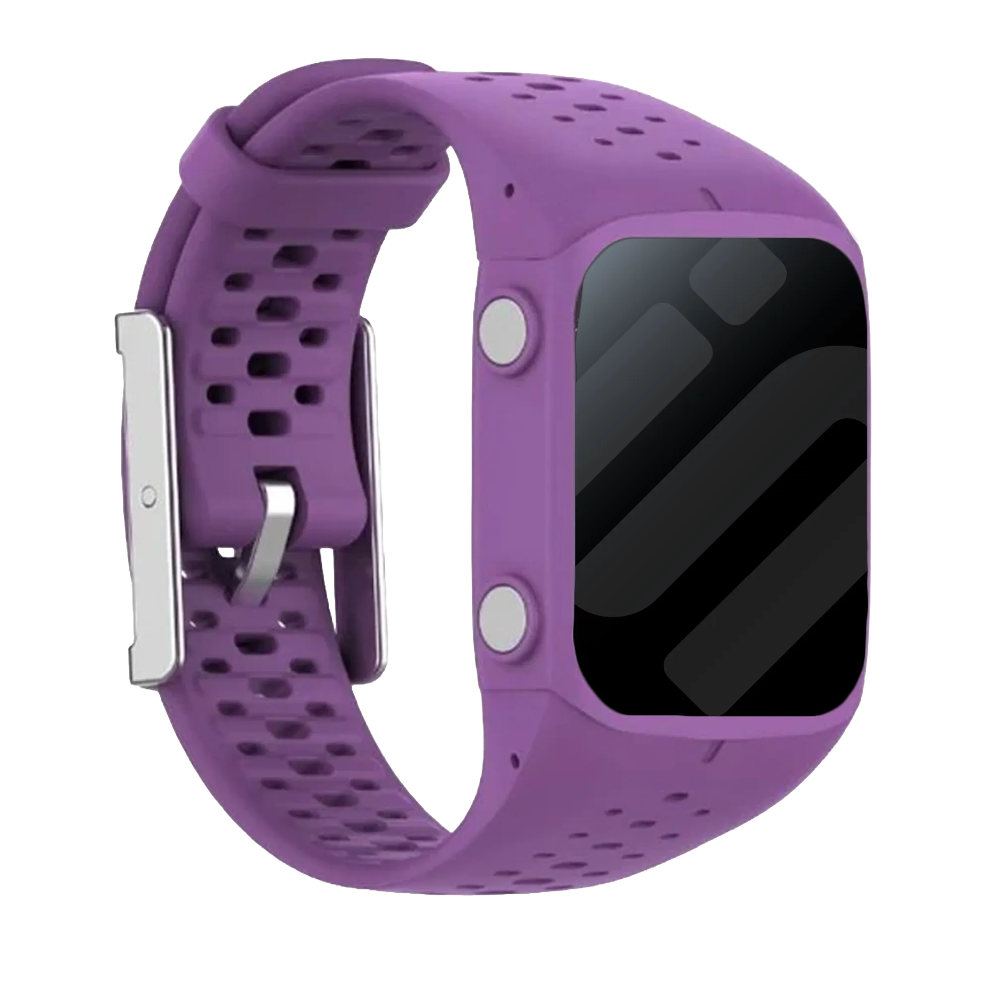 Polar M400 / M430 Silikonarmband (Lila)
