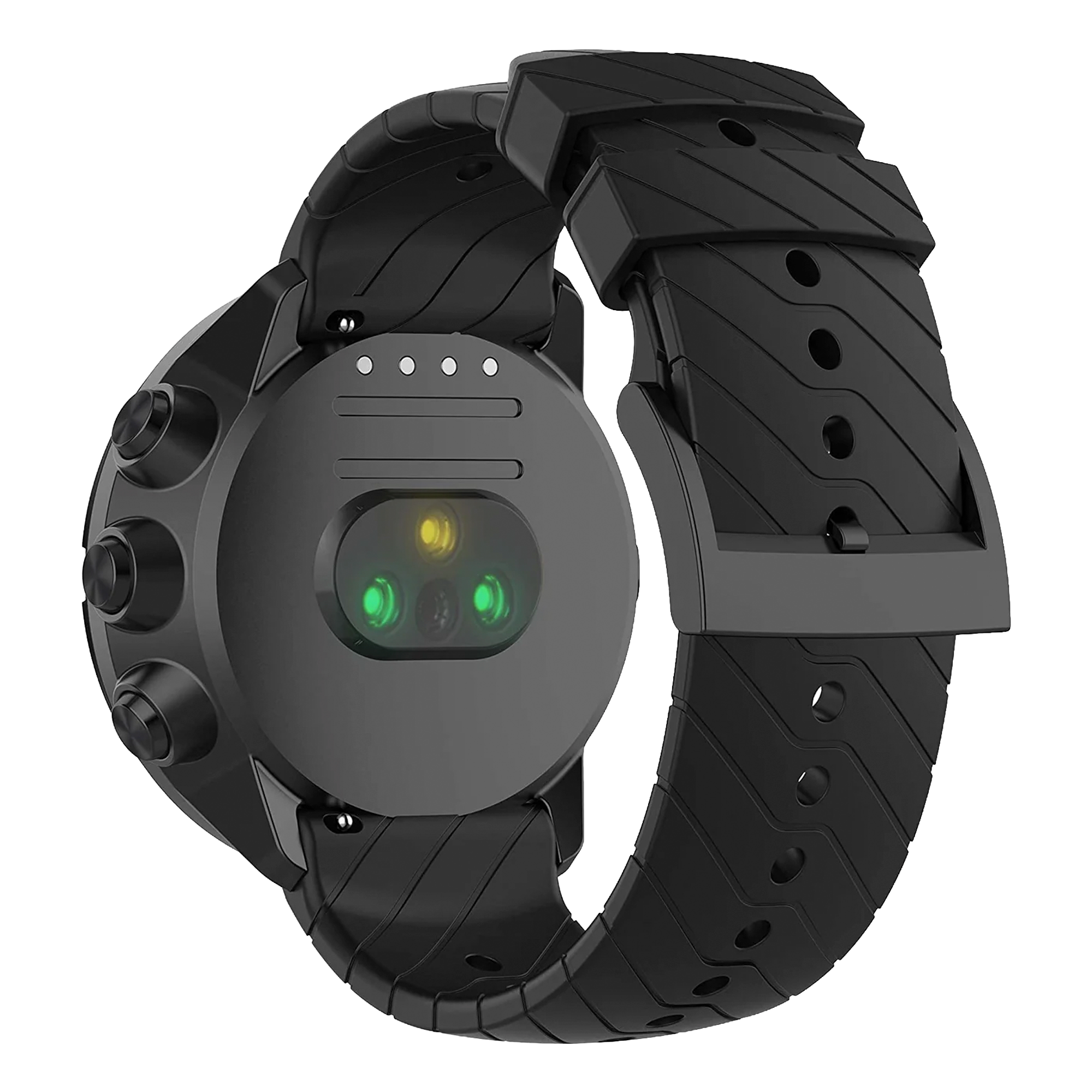 Suunto 9 (Baro) Silikonarmband (Schwarz)