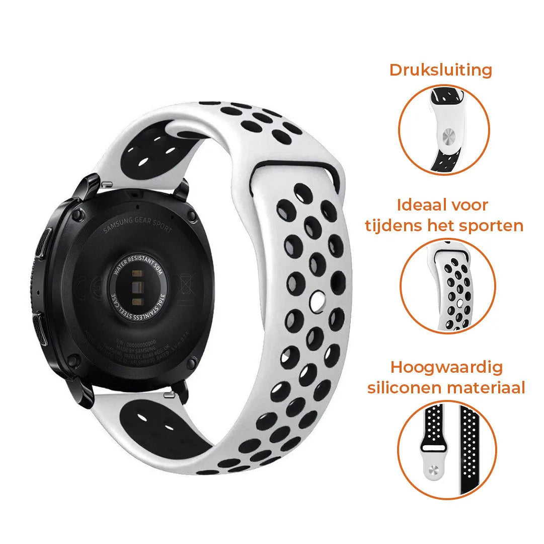 Suunto vertikaler Sportarmband (weiß/schwarz)
